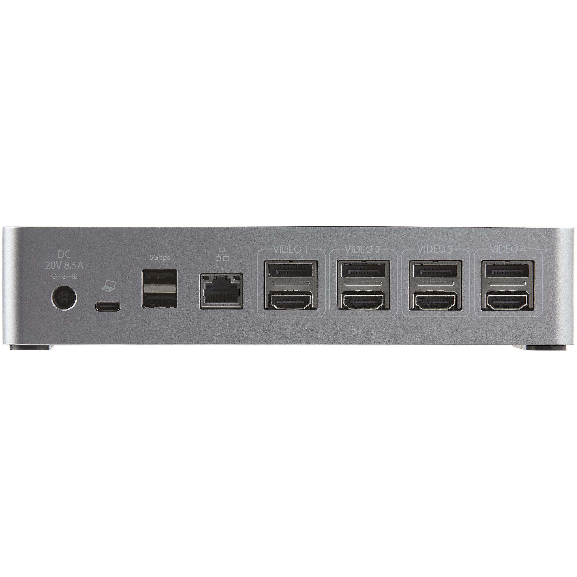 yra DisplayPort- och HDMI-bildskärmar i 4K 60 Hz - Universal USB-C Dockningsstation med 100W strömförsörjning - USB-hubb med