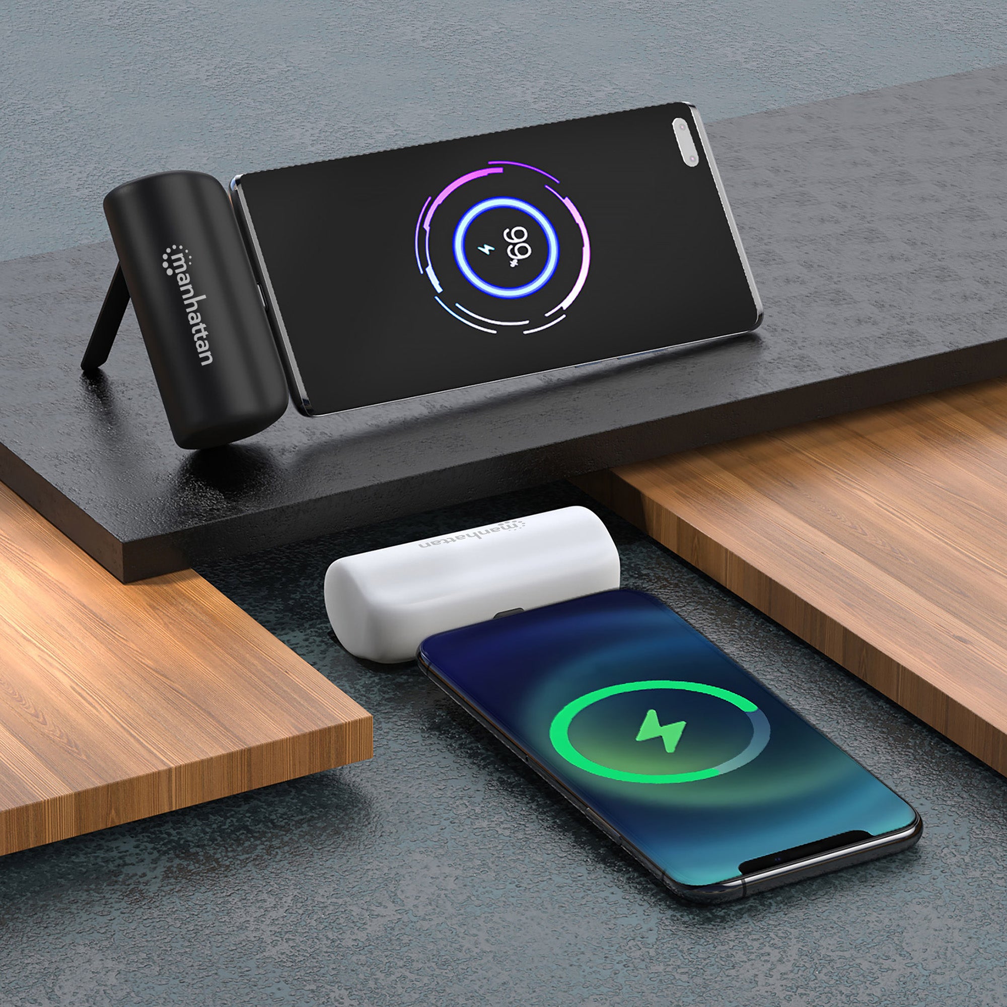 stuff.se ElectricalStuff.se Manhattan 102636 basstationer Litium-Ion (Li-Ion) 5000 mAh Svart Manhattan 102636 076662310263