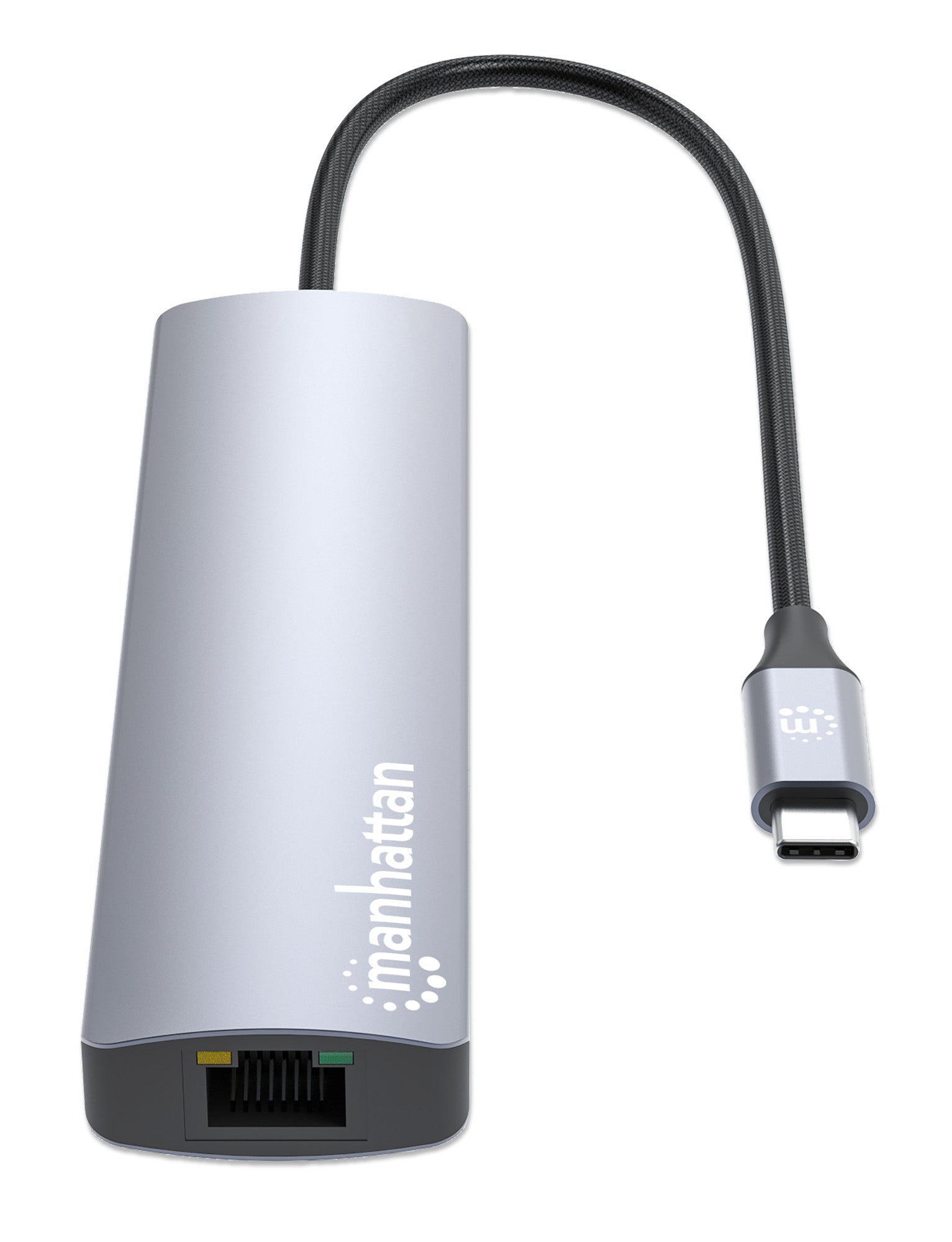 .se ElectricalStuff.se Manhattan 153966 dockningsstationer för bärbara datorer Kabel USB 3.2 Gen 2 (3.1 Gen 2) Type-C Silv