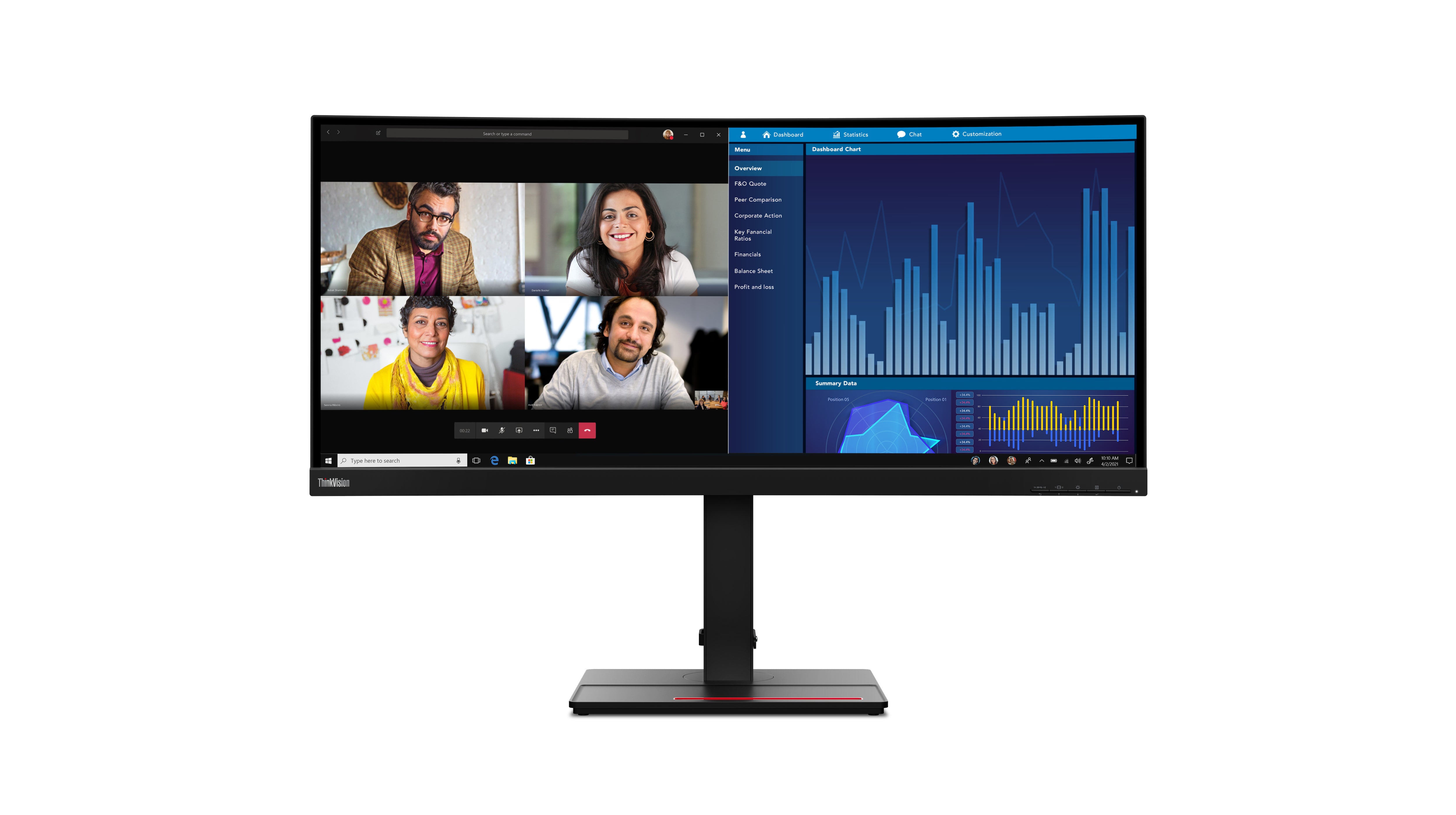 www.electricalstuff.se ElectricalStuff.se Lenovo ThinkVision P34w-20 LED display 86,7 cm (34.1") 3440 x 1440 pixlar Wide Q