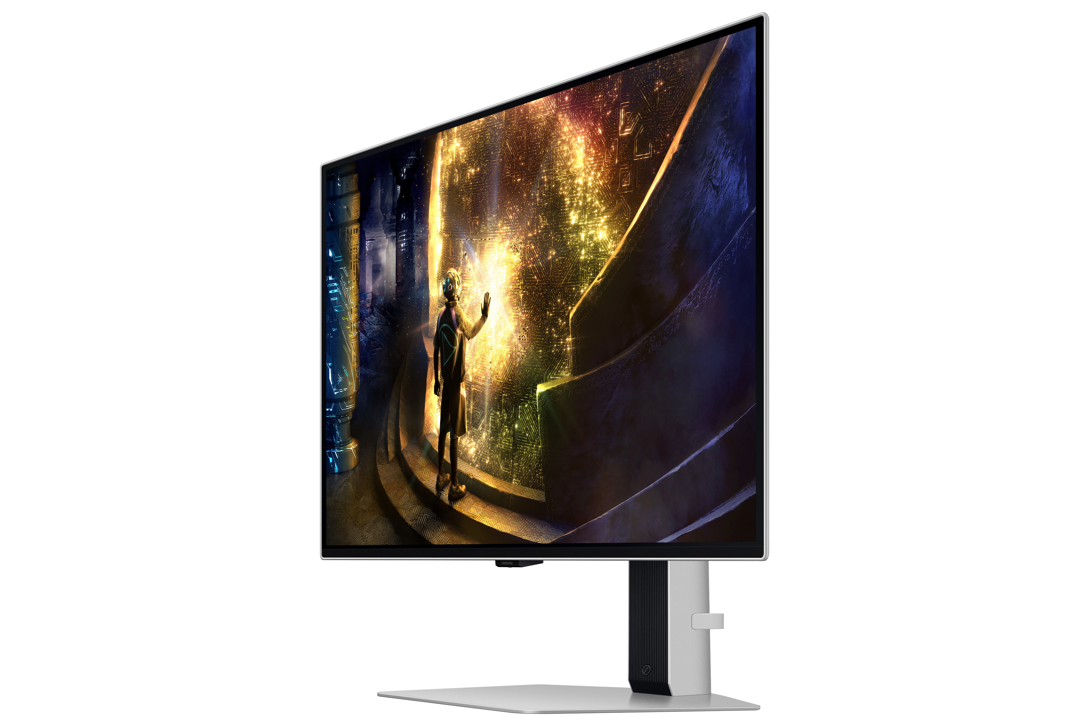platta pc-skärmar 68,6 cm (27") 2560 x 1440 pixlar Quad HD OLED Silver Samsung LS27DG610SUXEN 8806095810676 Platta Pc-Skärma