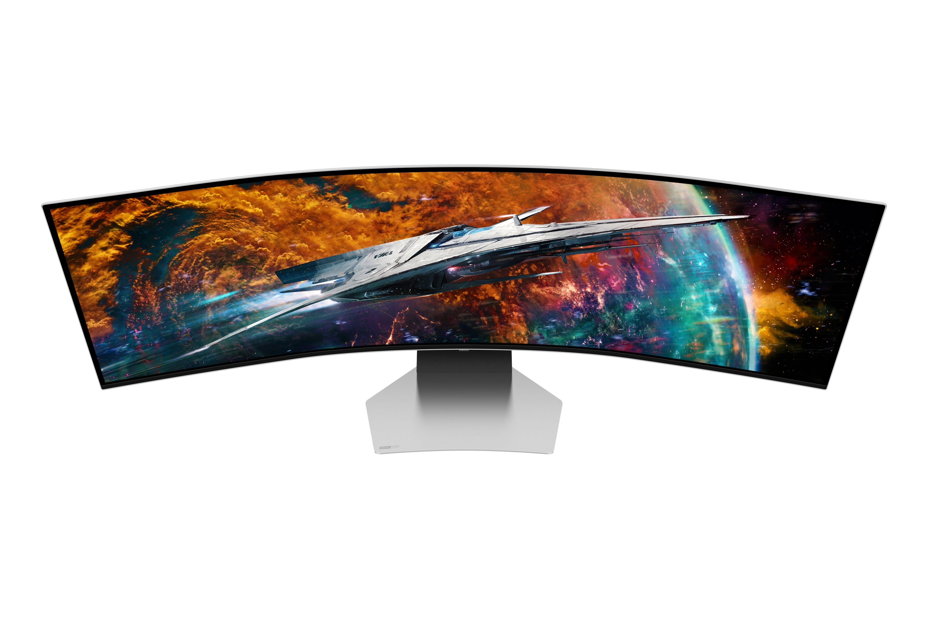 124,5 cm (49") 5120 x 1440 pixlar Dual QHD OLED Silver Samsung LS49CG954SUXEN 8806094972566 Platta Pc-Skärmar Odyssey OLED