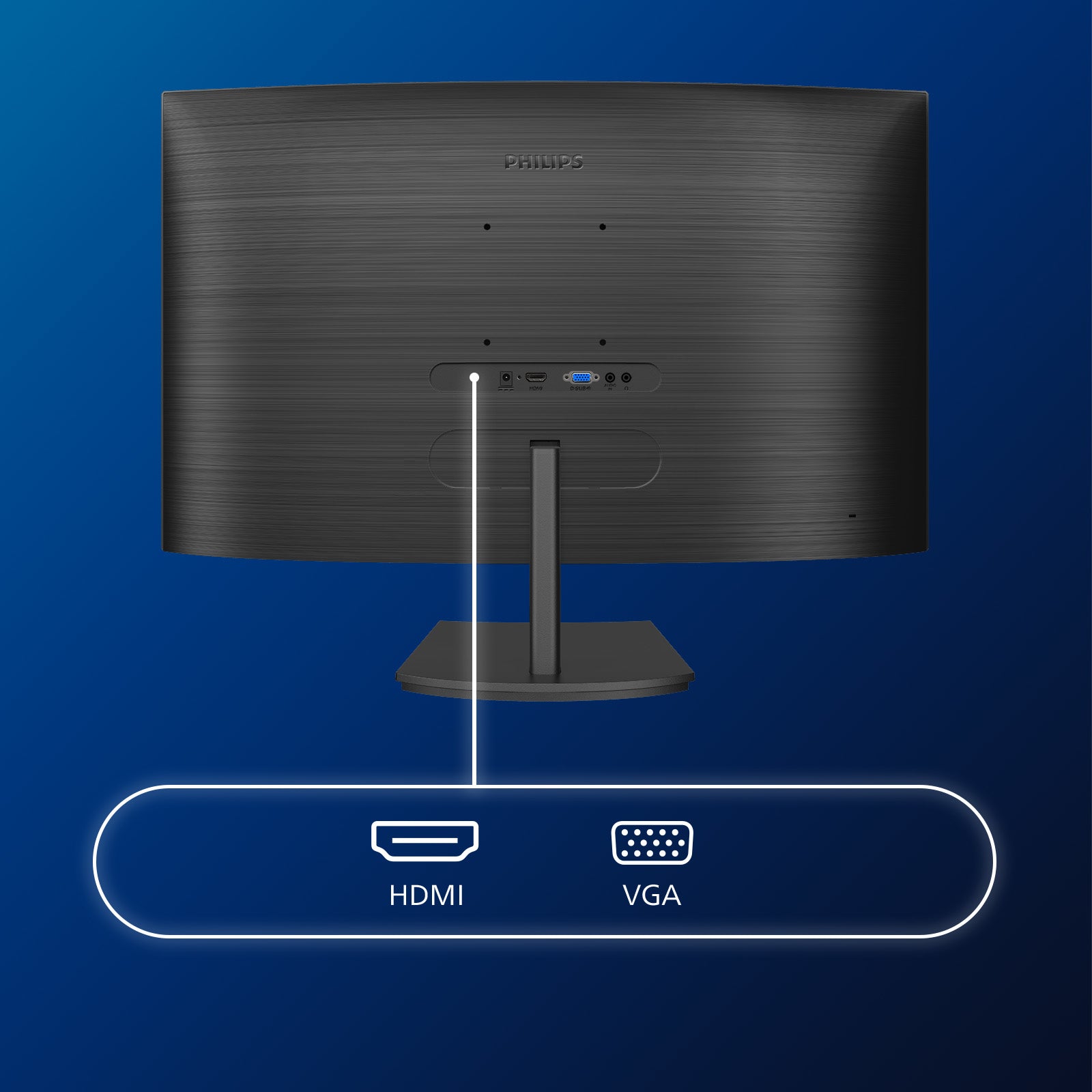 Philips E Line 271E1SCA/00 LED display 68,6 cm (27") 1920 x 1080 pixlar Full HD LCD Svart Philips 271E1SCA/00 87125817593
