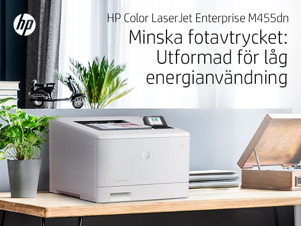 erJet Enterprise HP Color LaserJet Enterprise M455dn, Färg, Skrivare för Företag, Utskrift, Kompakt storlek; Hög säkerhet;