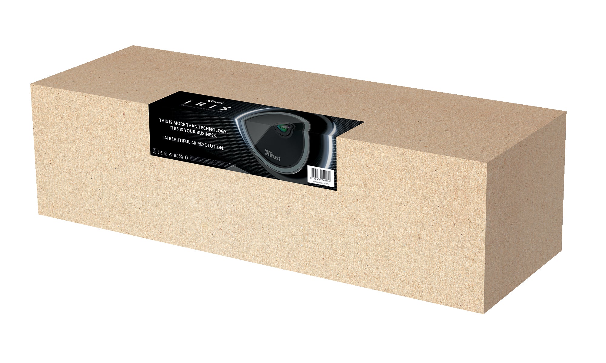 8713439240733 Webbkameror Iris www.electricalstuff.se ElectricalStuff.se Trust Iris webbkameror 3840 x 2160 pixlar USB 3