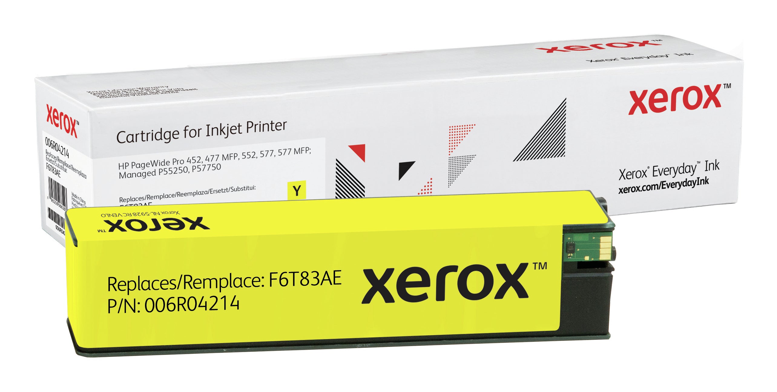 www.electricalstuff.se ElectricalStuff.se Everyday Gul Stort antal utskrifter PageWide patron, HP F6T83AE motsvarande prod