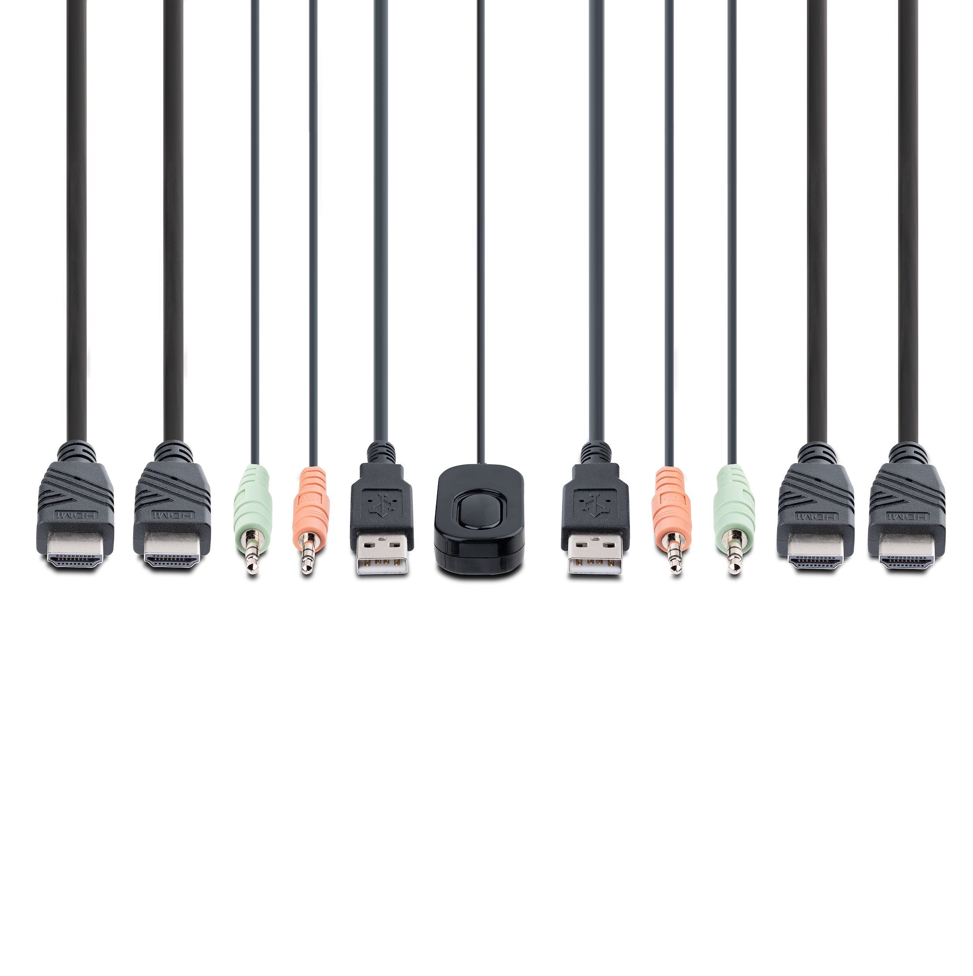 arTech.com C2-DH46-UA2-CBL-KVM KVM-switchar Svart StarTech.com C2-DH46-UA2-CBL-KVM 0065030899222|065030899222 KVM-Switchar