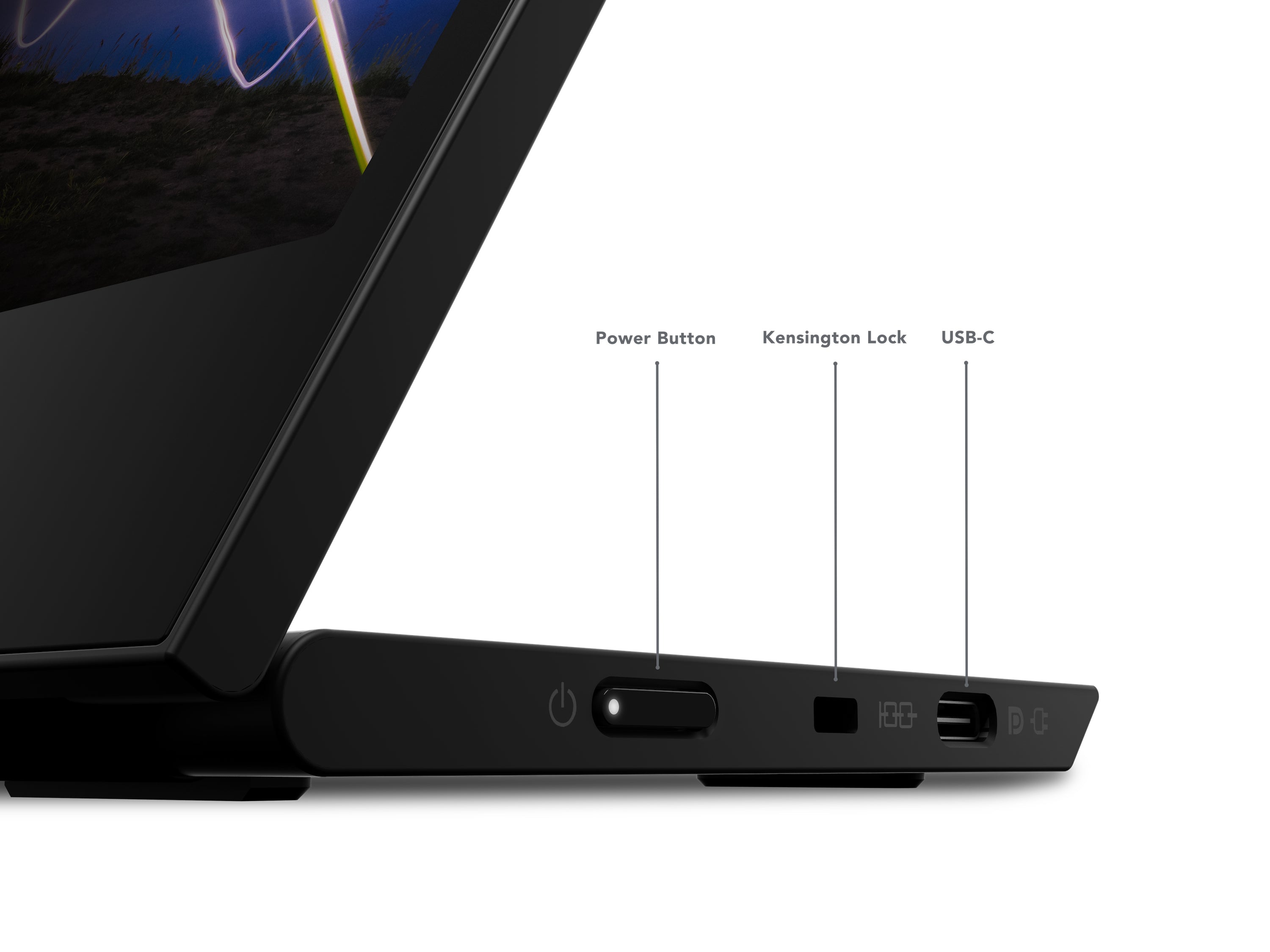 HD Svart Lenovo 62CAUAT1WL 0195713404303|195713404303 Platta Pc-Skärmar ThinkVision M15 www.electricalstuff.se ElectricalSt