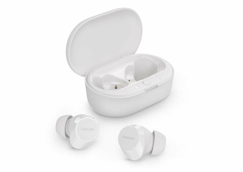 www.electricalstuff.se ElectricalStuff.se Philips TAT1209WT/00 hörlur och headset True Wireless Stereo (TWS) I öra Samtal/