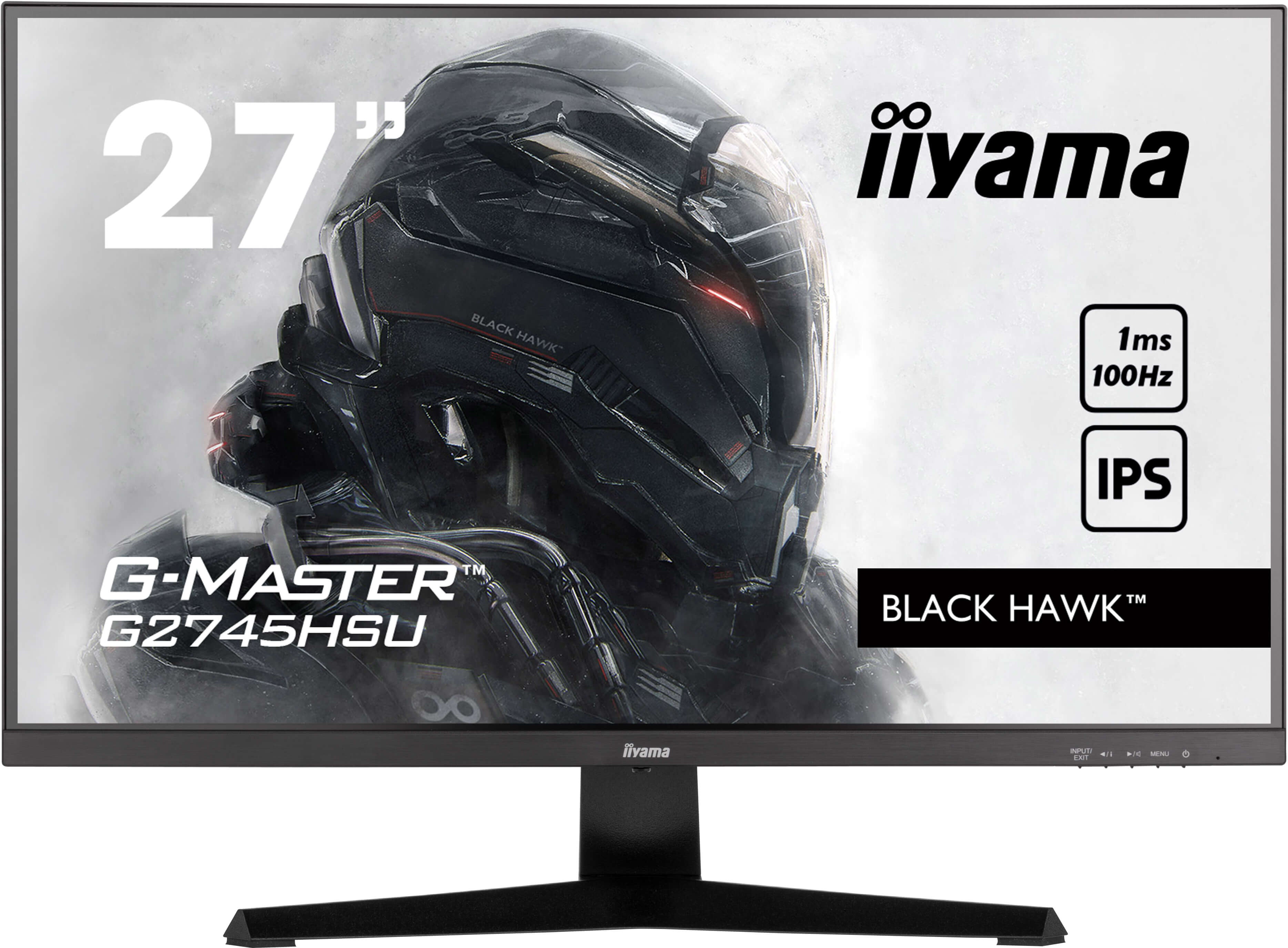 www.electricalstuff.se ElectricalStuff.se iiyama G-MASTER G2745HSU-B2 LED display 68,6 cm (27") 1920 x 1080 pixlar Full HD
