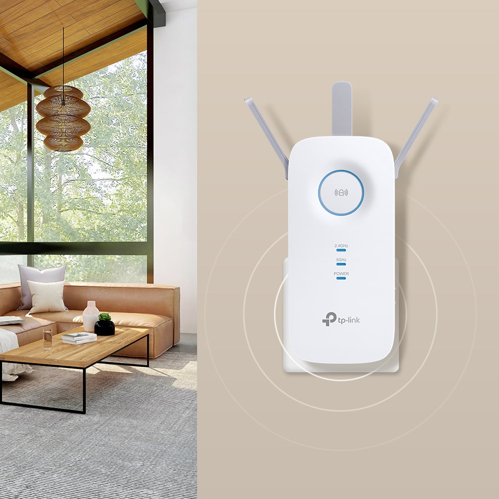 00 Mbit/s TP-Link RE550 6935364072469|0840030701504|840030701504|6935364072476 Nätverksförlängare RE550 www.electricalstuf