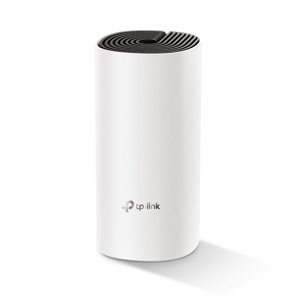 www.electricalstuff.se ElectricalStuff.se TP-Link Deco E4 (1-pack) Dual-band (2,4 GHz / 5 GHz) Wi-Fi 5 (802.11ac) Vit, Grå