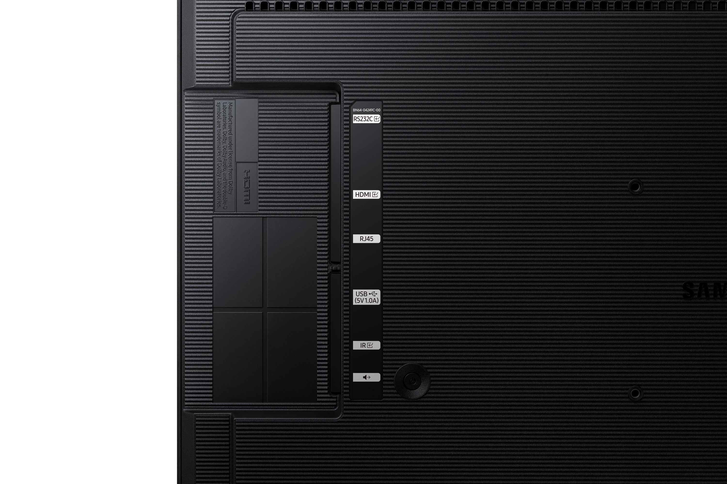 ning 61 cm (24") LED Wi-Fi 250 cd/m² Full HD Svart Inbyggd processor Tizen 16/7 Samsung LH24QBCEBGCXEN 8806095204994 Skyltst