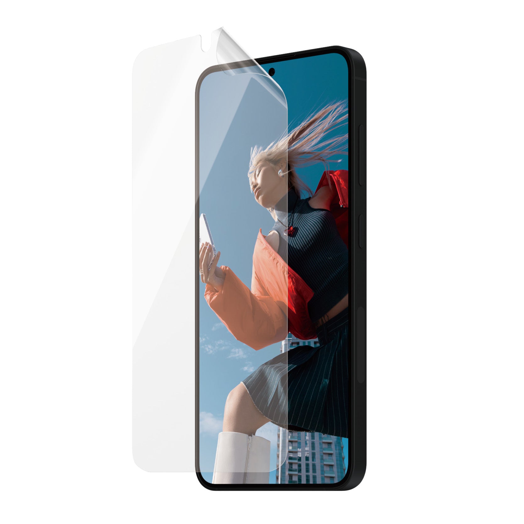 www.electricalstuff.se ElectricalStuff.se PanzerGlass Ultra Wide Fit D3O PET-Folie Genomskinligt skärmskydd Samsung 1 styc