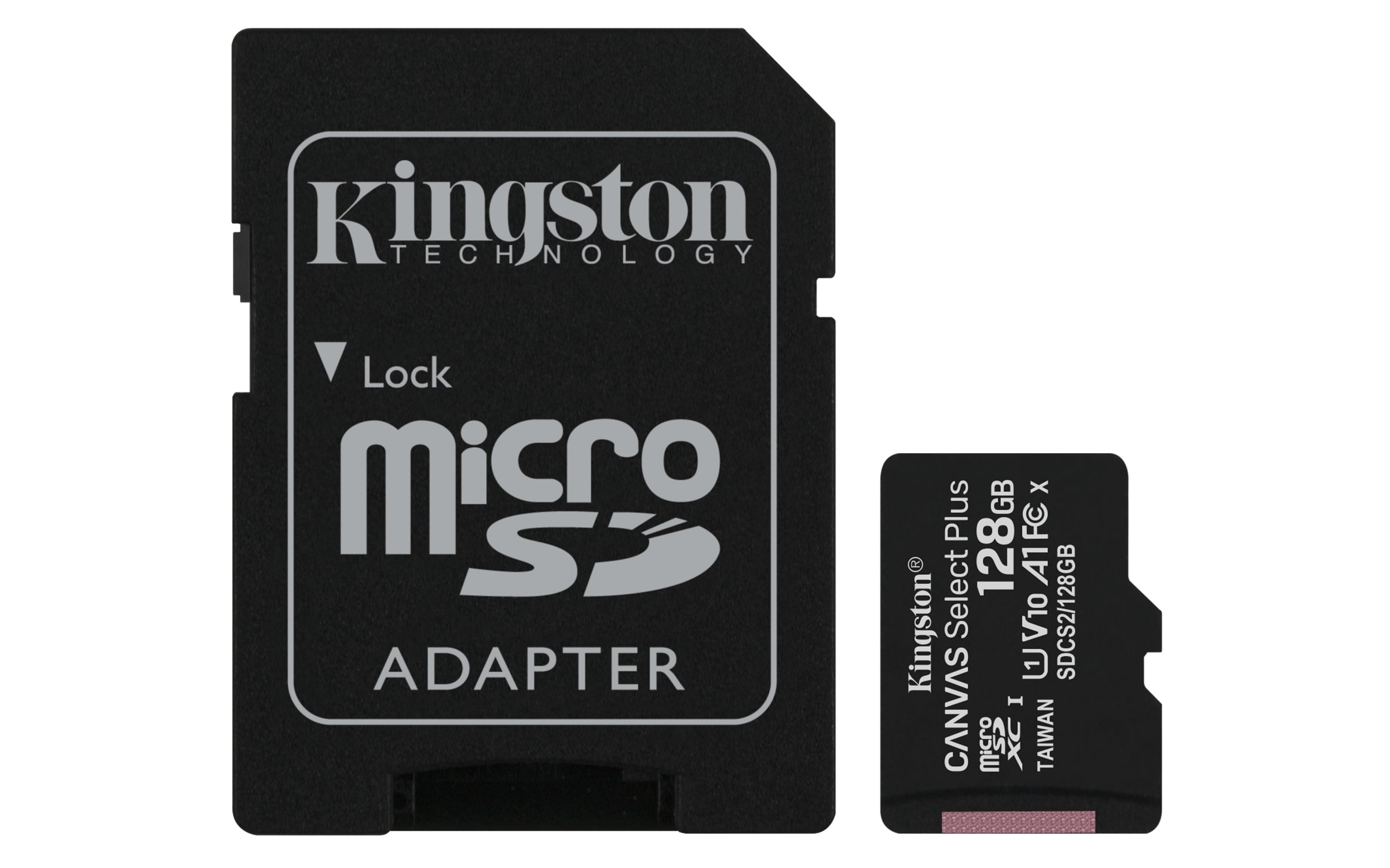 www.electricalstuff.se ElectricalStuff.se Kingston Technology Canvas Select Plus 128 GB MicroSDXC UHS-I Klass 10 Kingston