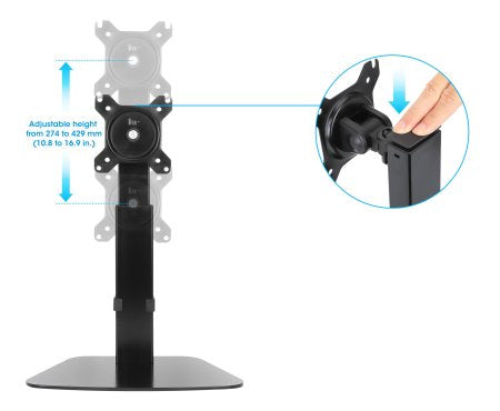 och Ställ till Bildskärmar 461894 www.electricalstuff.se ElectricalStuff.se Manhattan 461894 fäste och ställ till bilds