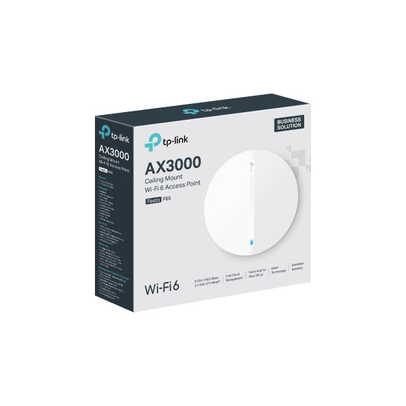 it/s Vit Strömförsörjning via Ethernet (PoE) stöd TP-Link FESTA F65 8885020623376|8885021370170 Access-Punkter För Trådlösa