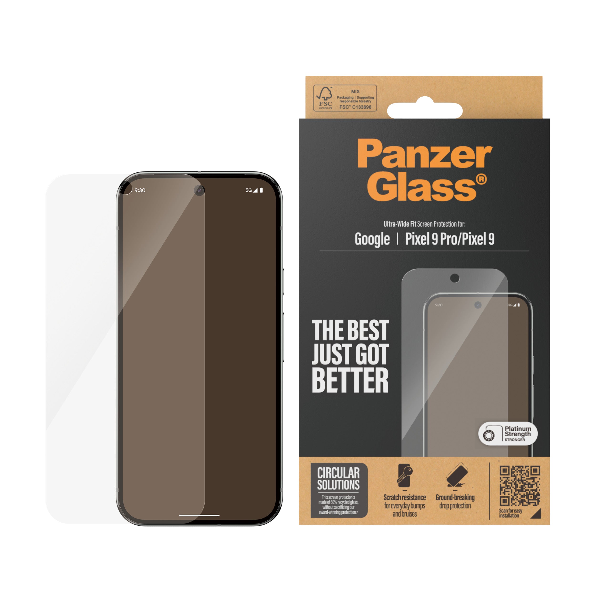 skydd Google 1 styck PanzerGlass 4787 5715685000553 Skärm- och Baksidesskydd till Mobiltelefoner 4787 www.electricalstuff.