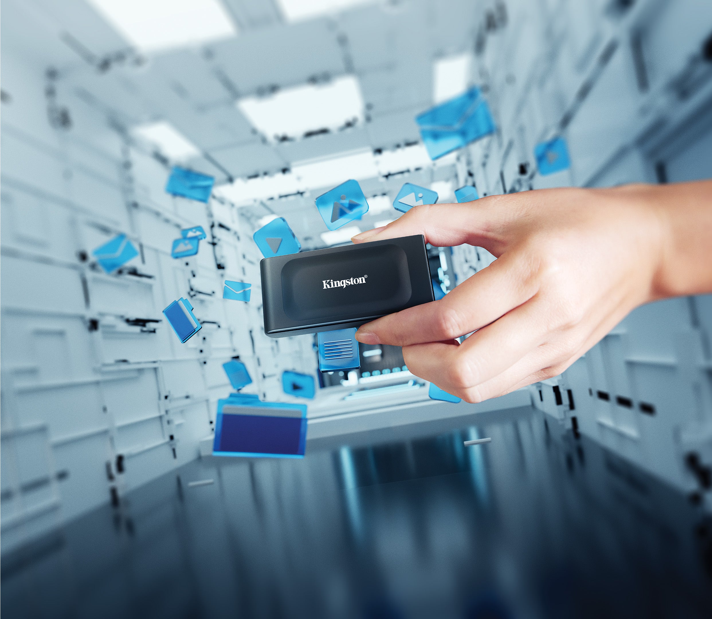 Kingston Technology SXS1000/2000G 0740617338508|740617338508 Externa SSD-Hårddiskar XS1000 www.electricalstuff.se Electric
