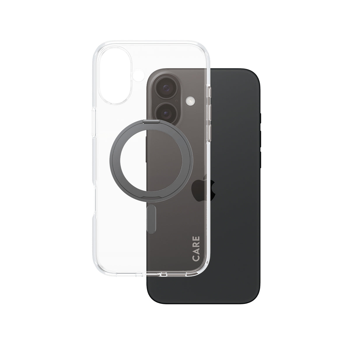 www.electricalstuff.se ElectricalStuff.se PanzerGlass CARE by PG BLK Kick/MagS iPhone16 6.7 mobiltelefonfodral Omslag Tran
