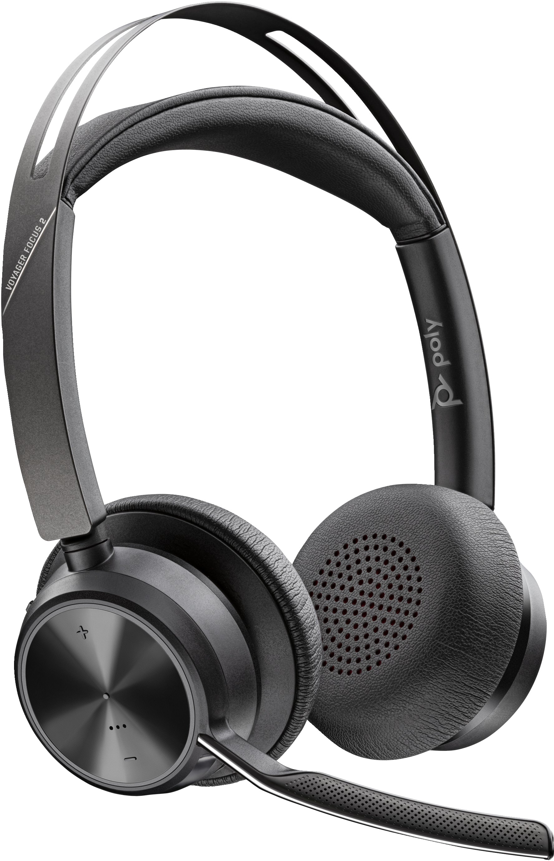 0|197029610010 Hörlurar och Headsets Voyager Focus 2 USB-C Headset med laddningsställ www.electricalstuff.se ElectricalStu