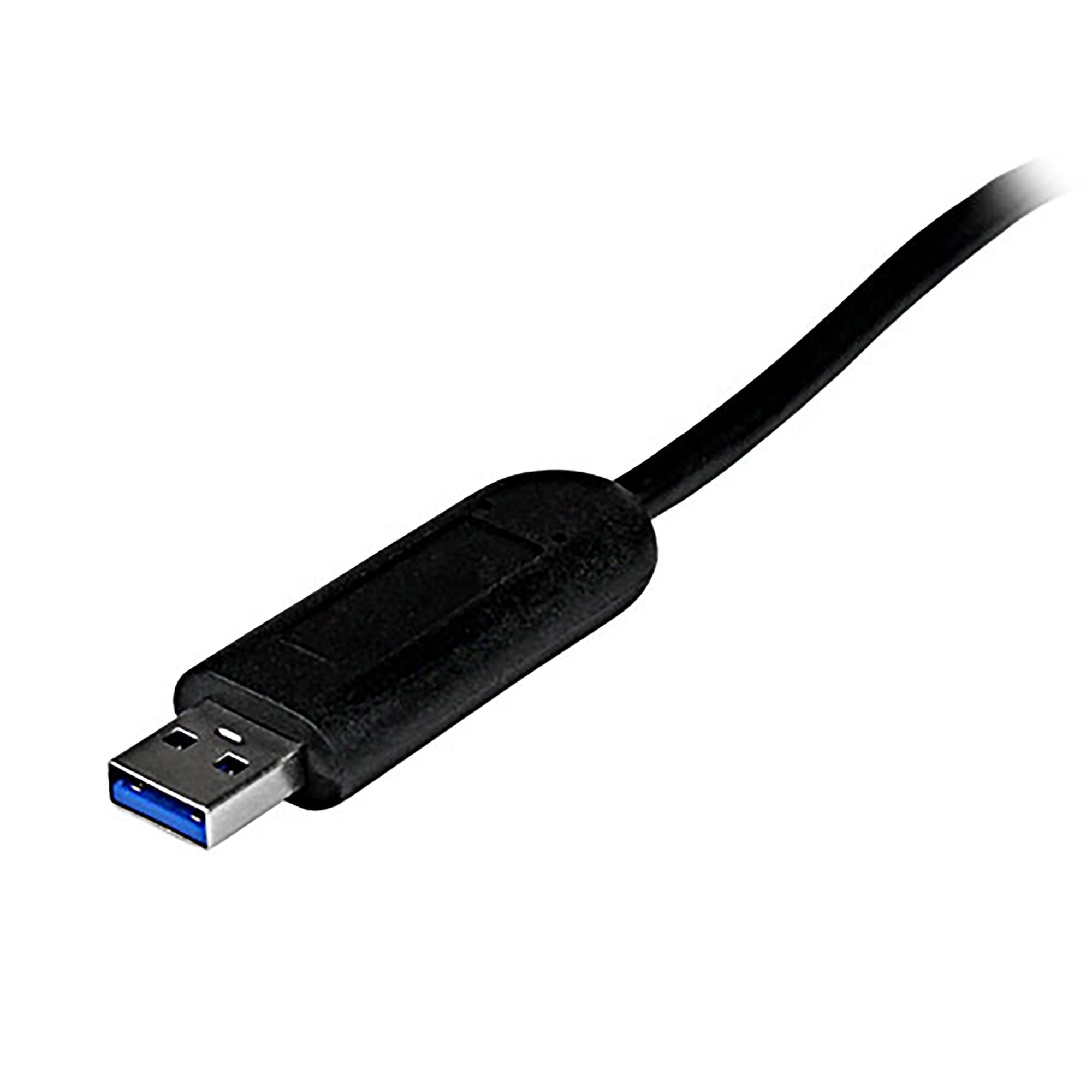 stuff.se ElectricalStuff.se StarTech.com ST4300PBU3 gränssnittshubbar USB 3.2 Gen 1 (3.1 Gen 1) Type-A 5000 Mbit/s Svart S