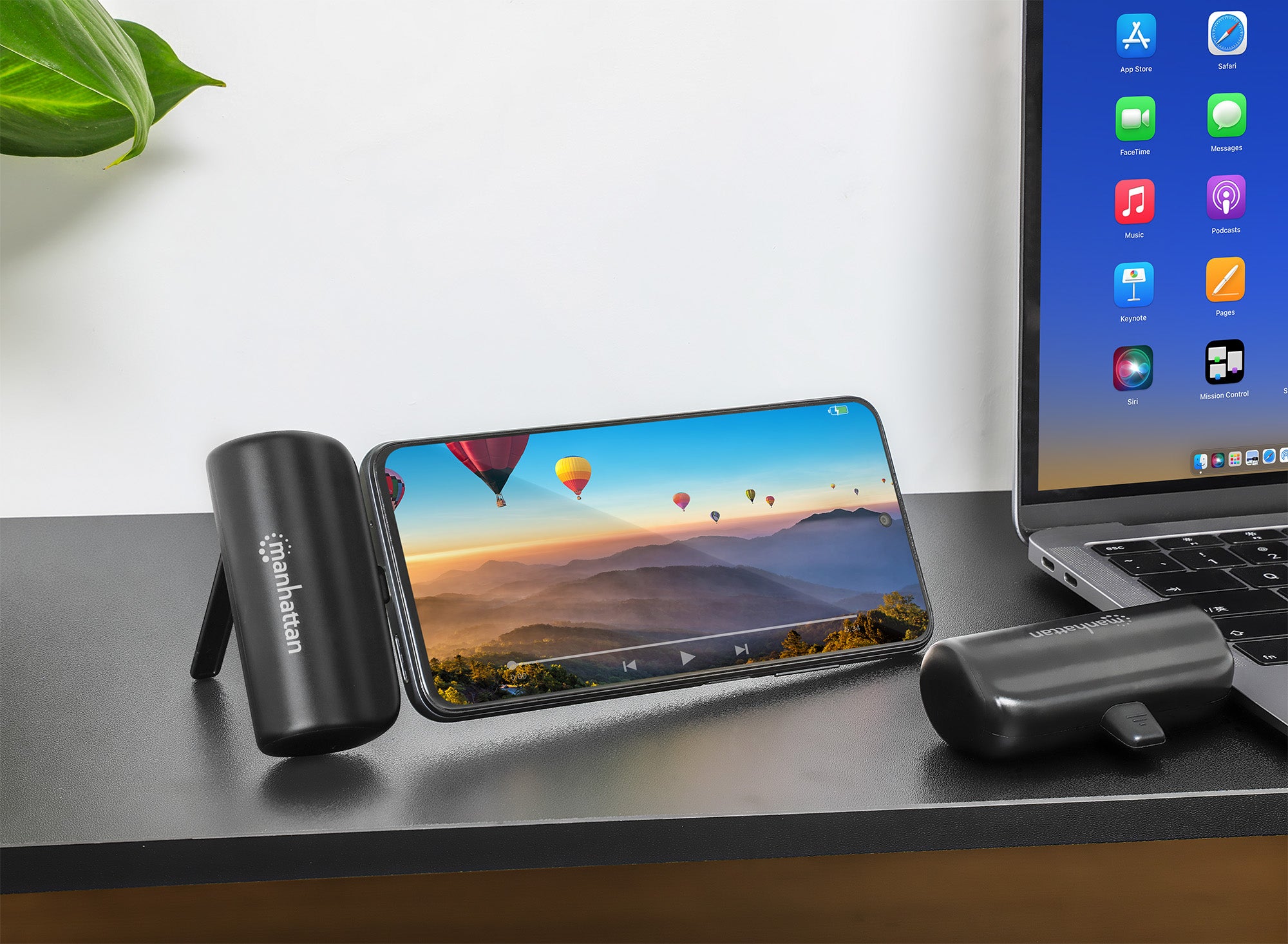 i-Ion) 5000 mAh Svart Manhattan 102636 0766623102636|766623102636 Basstationer 102636 www.electricalstuff.se ElectricalStu