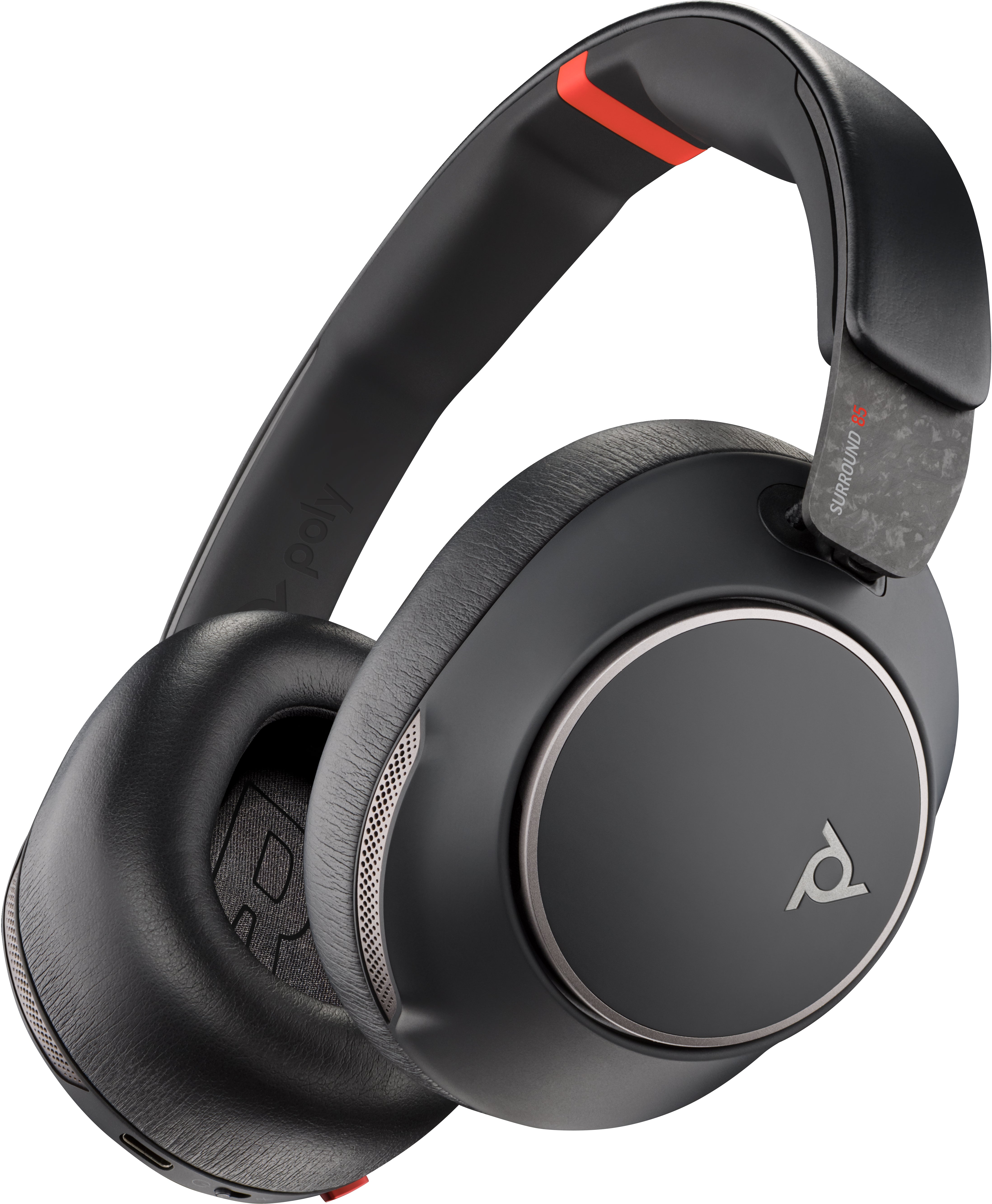 8G7T7AA 0196786456633|196786456633 Hörlurar och Headsets Voyager Surround 85 UC USB-C Headset +USB-C/A Adapter +Charging