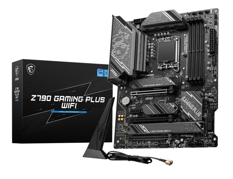 www.electricalstuff.se ElectricalStuff.se MSI Z790 GAMING PLUS WIFI moderkort Intel Z790 LGA 1700 ATX MSI Z790 GAMING PLUS