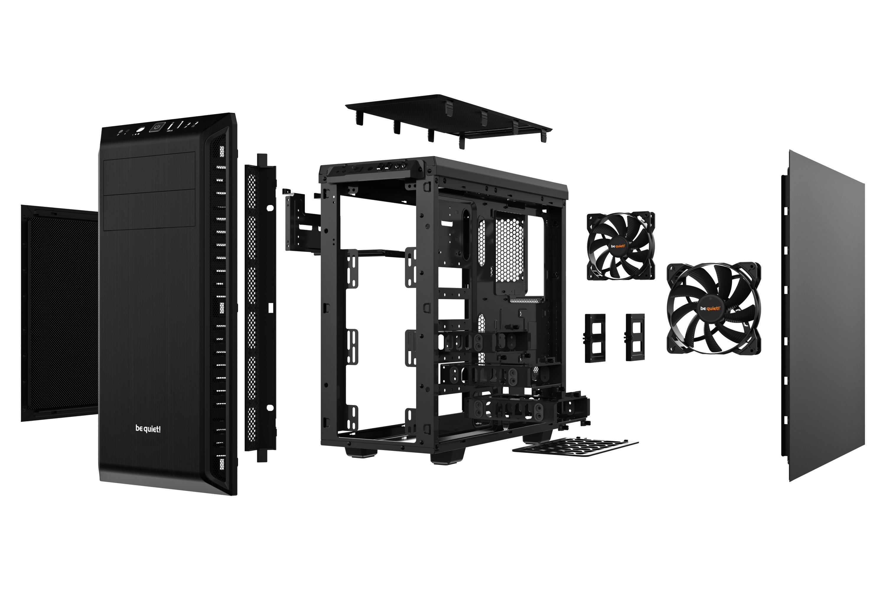 0 Midi Tower Svart be quiet! BG021 4260052185414 Datorväskor Pure Base 600 www.electricalstuff.se ElectricalStuff.se be
