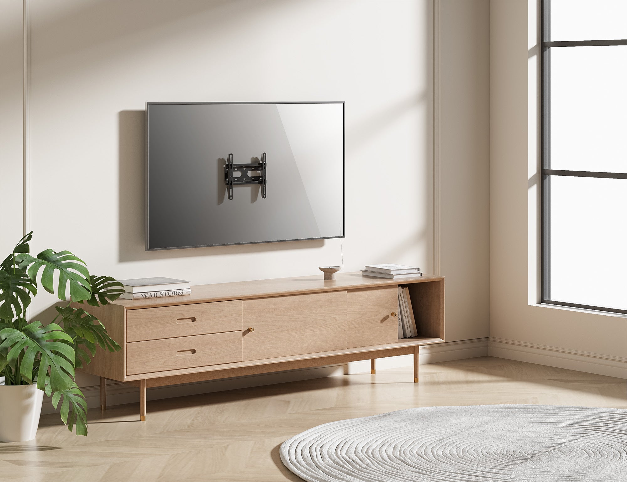 3462259 TV-fästen 462259 www.electricalstuff.se ElectricalStuff.se Manhattan 462259 tv-fäste 109,2 cm (43") Svart Manhat