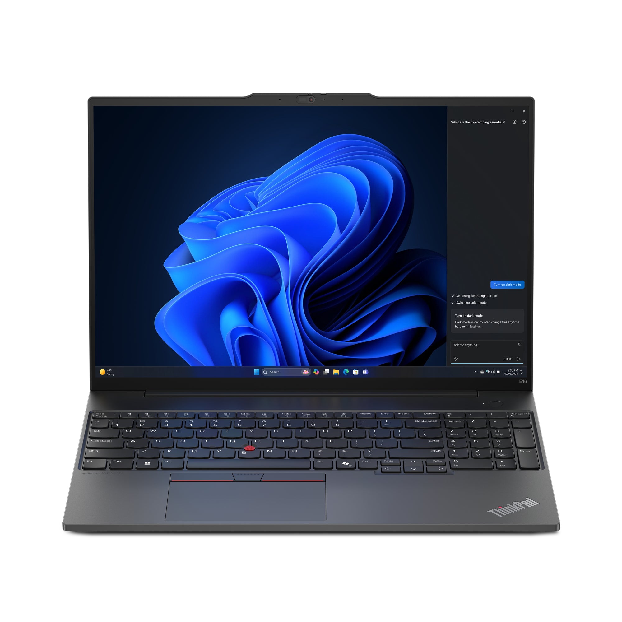 Stuff.se Lenovo ThinkPad E16 Intel Core Ultra 5 125U Bärbar dator 40,6 cm (16") WUXGA 16 GB DDR5-SDRAM 512 GB SSD Wi-Fi 6E