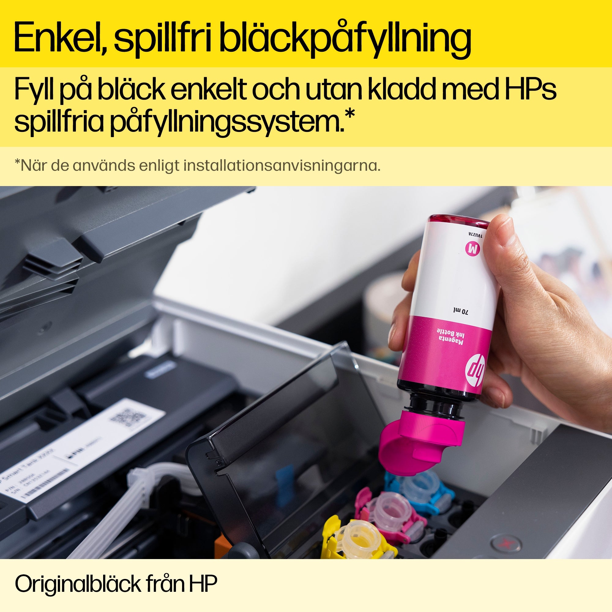 kpåfyllning till skrivare 31 70-ml Cyan Original Ink Bottle www.electricalstuff.se ElectricalStuff.se HP 31 70-ml Cyan O