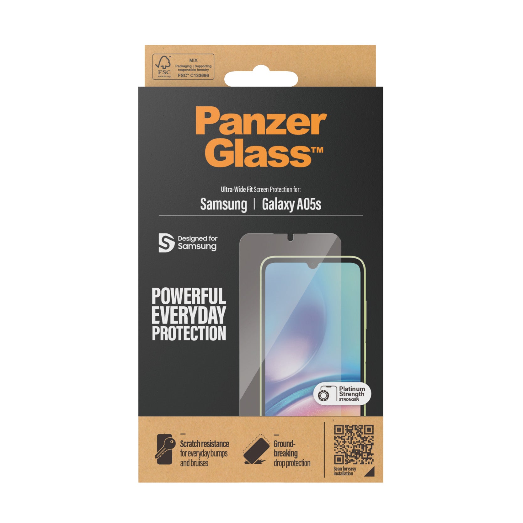 .se ElectricalStuff.se PanzerGlass 7343 skärm- och baksidesskydd till mobiltelefon Genomskinligt skärmskydd Samsung 1 styc