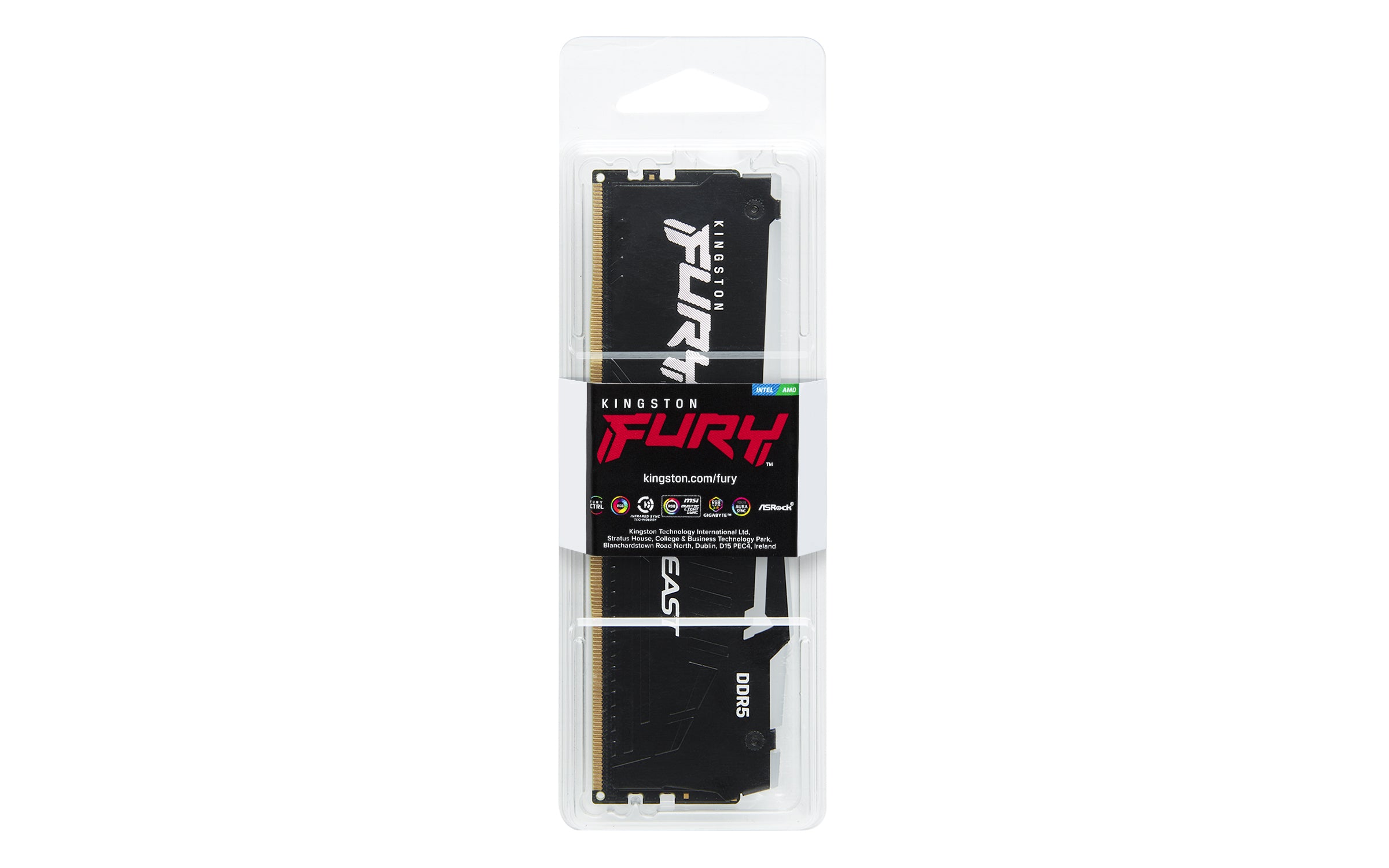 Y Beast RGB RAM-minnen 32 GB 1 x 32 GB DDR5 2800 MHz Kingston Technology KF556C40BBA-32 0740617328592|740617328592 RAM-Minne