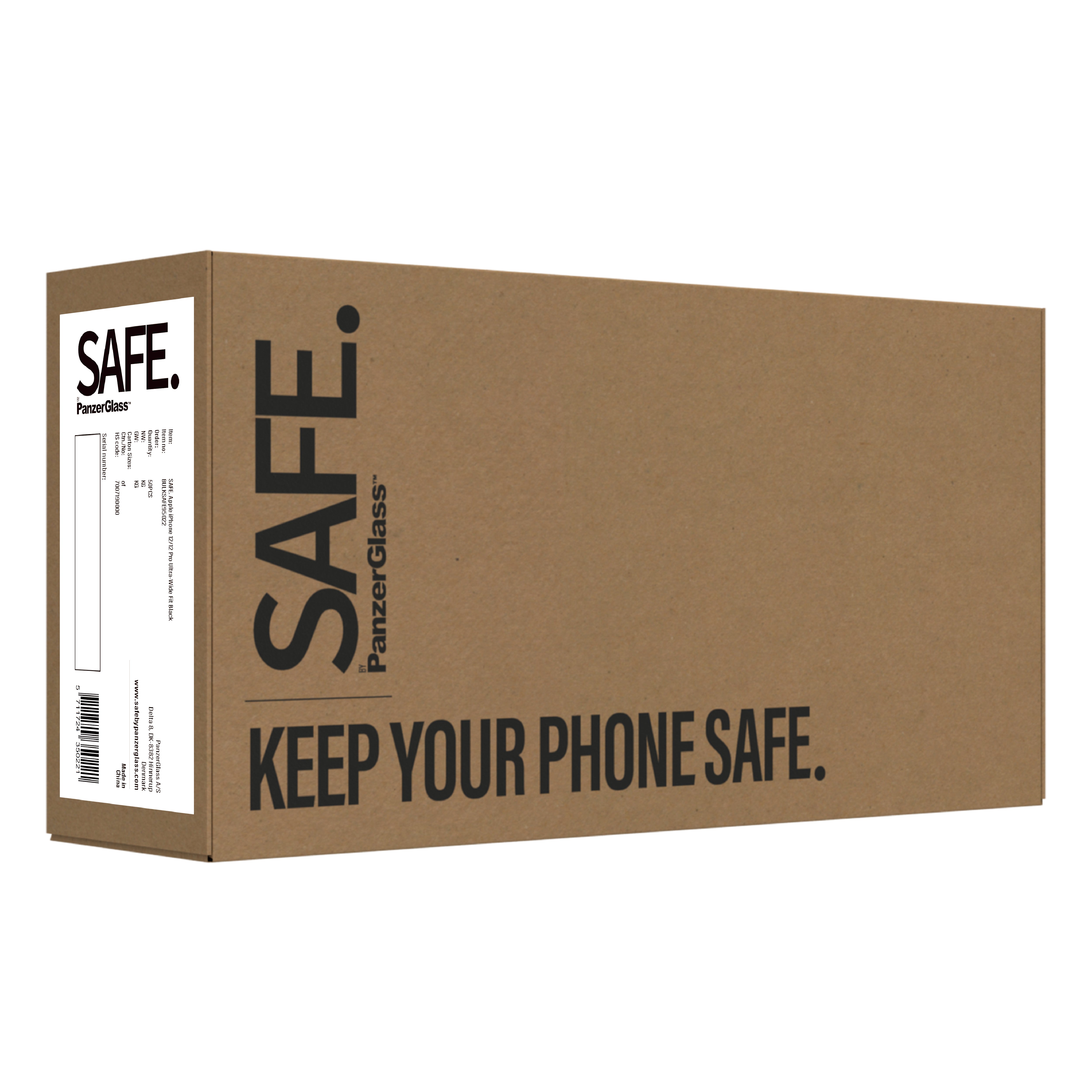 .electricalstuff.se ElectricalStuff.se PanzerGlass Genomskinligt skärmskydd Apple 50 styck PanzerGlass BULKSAFE95022 57117