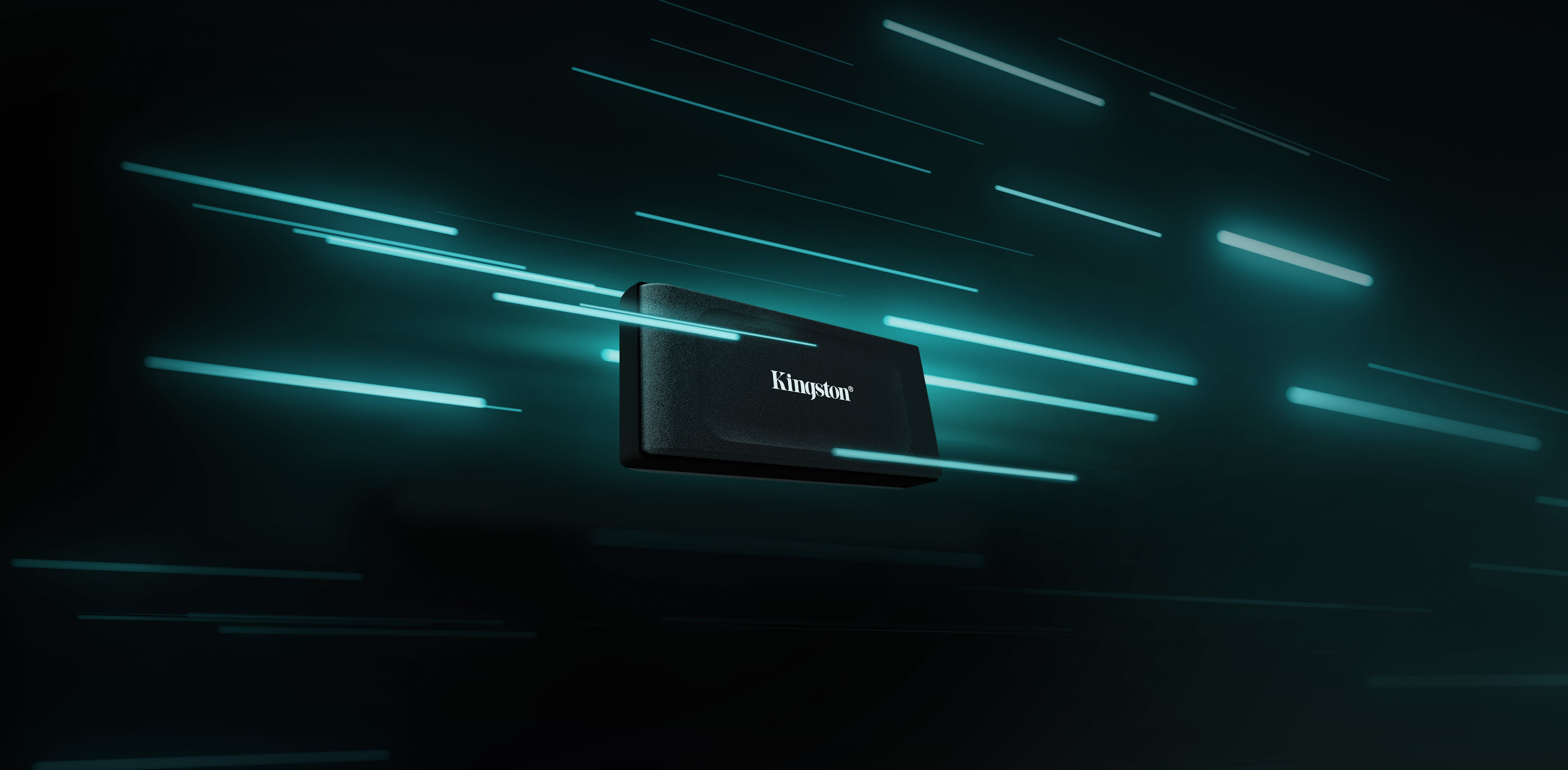 Type-C 3.2 Gen 2 (3.1 Gen 2) Svart Kingston Technology SXS1000/2000G 0740617338508|740617338508 Externa SSD-Hårddiskar XS