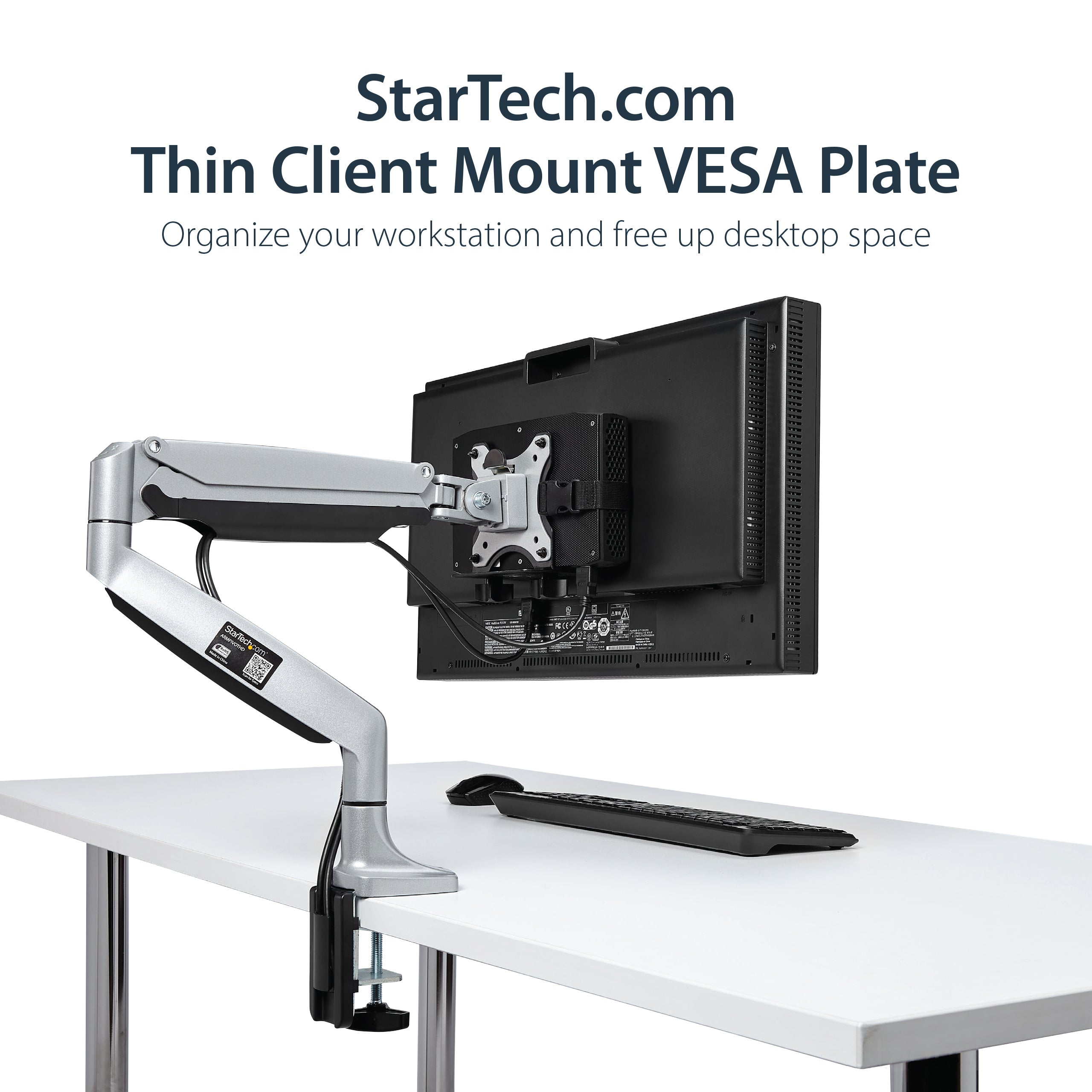 www.electricalstuff.se ElectricalStuff.se StarTech.com Hållare för tunn klient - VESA-monteringshållare StarTech.com ACCS