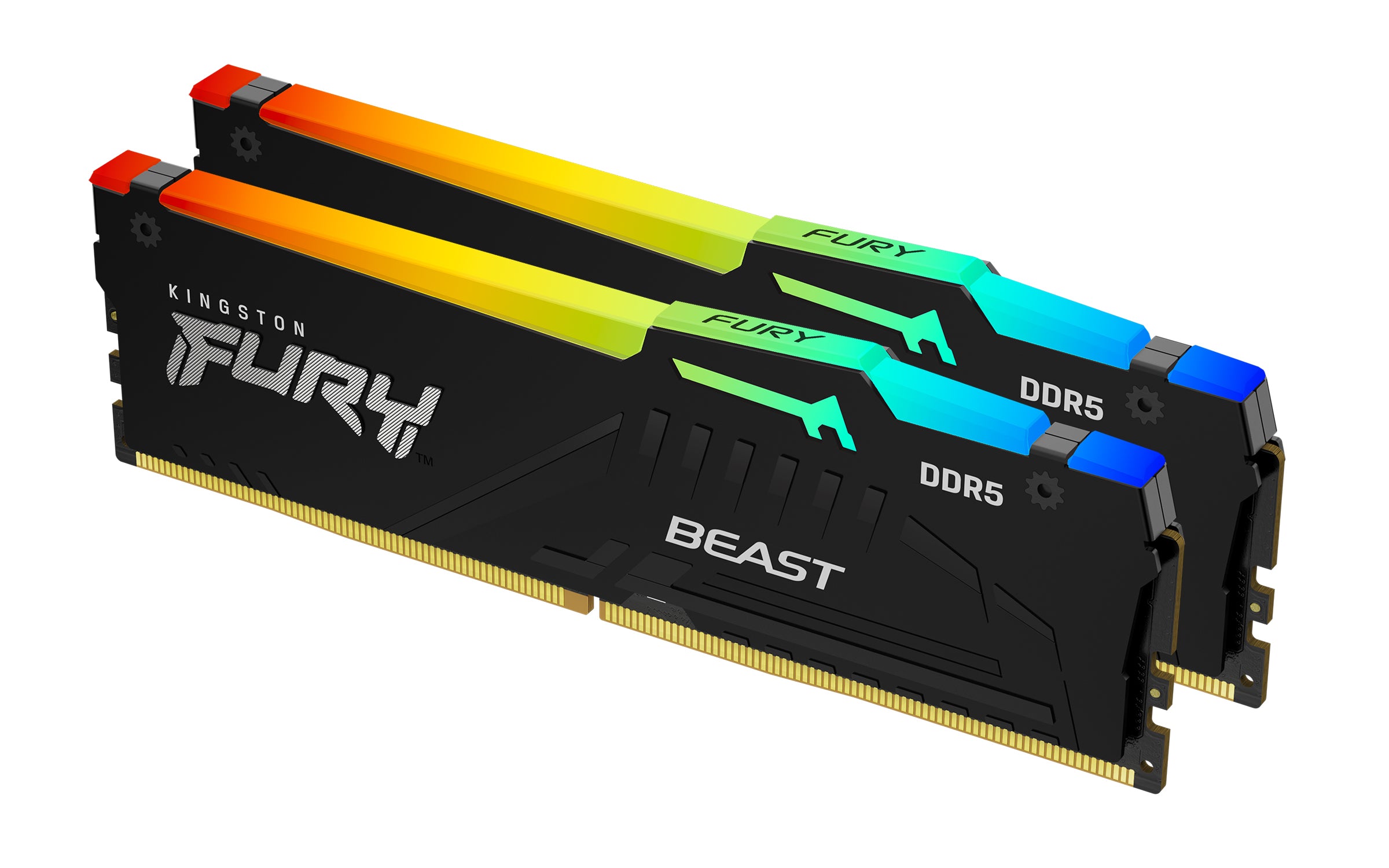 www.electricalstuff.se ElectricalStuff.se Kingston Technology FURY Beast RGB RAM-minnen 32 GB 2 x 16 GB DDR5 2800 MHz King