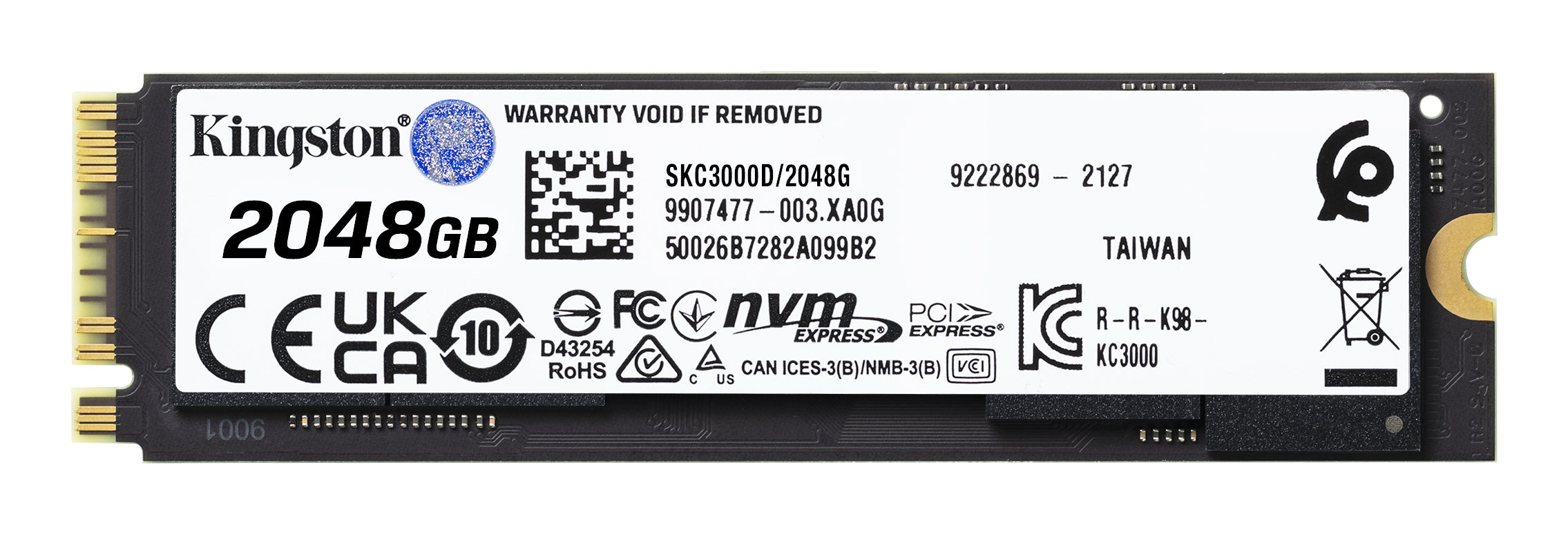 hnology SKC3000D/2048G 0740617324242|740617324242 SSD-Hårddisk KC3000 www.electricalstuff.se ElectricalStuff.se Kingston