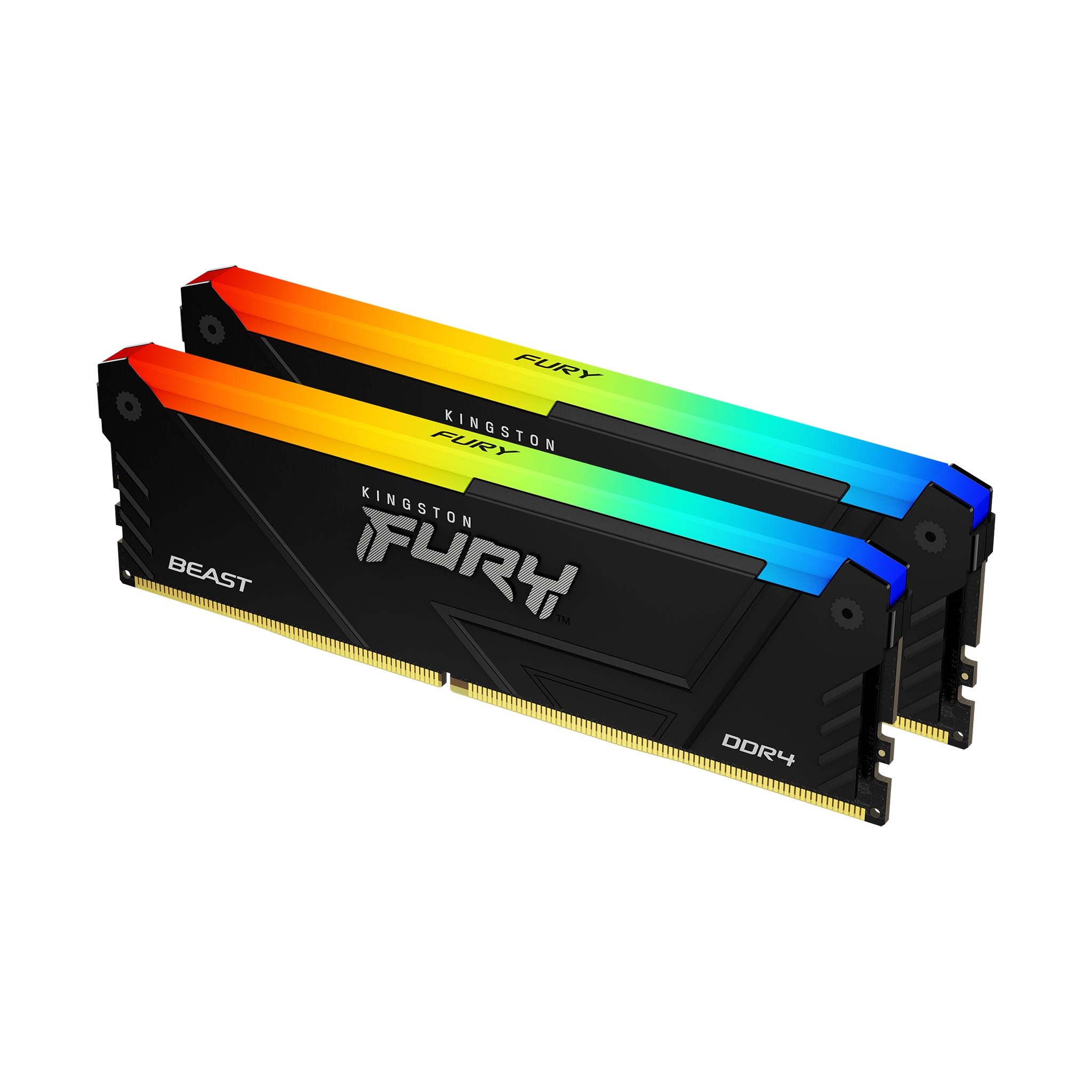 www.electricalstuff.se ElectricalStuff.se Kingston Technology FURY Beast RGB RAM-minnen 32 GB 2 x 16 GB DDR4 1600 MHz King