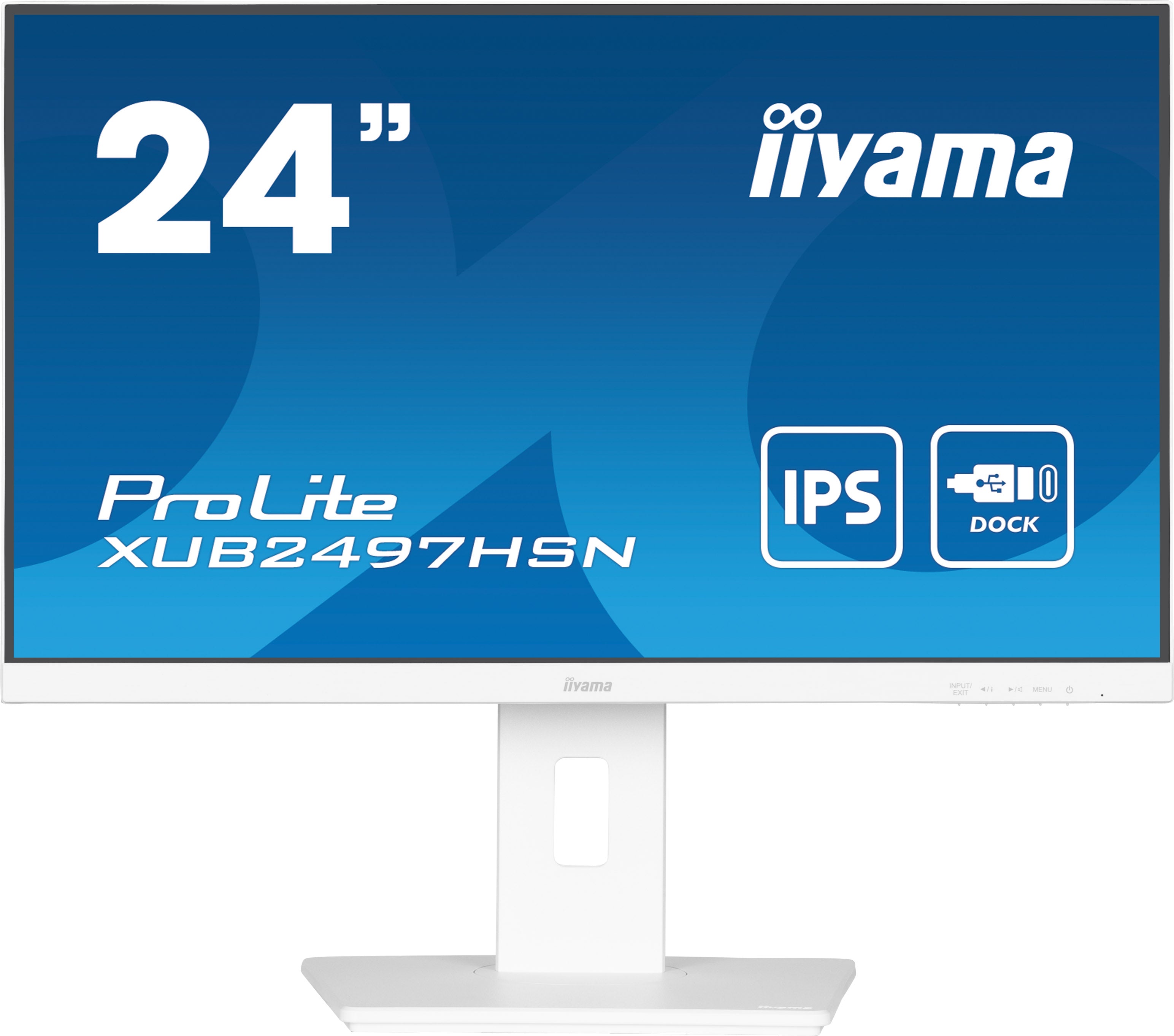 ectricalStuff.se iiyama ProLite XUB2497HSN-W1 platta pc-skärmar 60,5 cm (23.8") 1920 x 1080 pixlar Full HD LED Vit iiyama