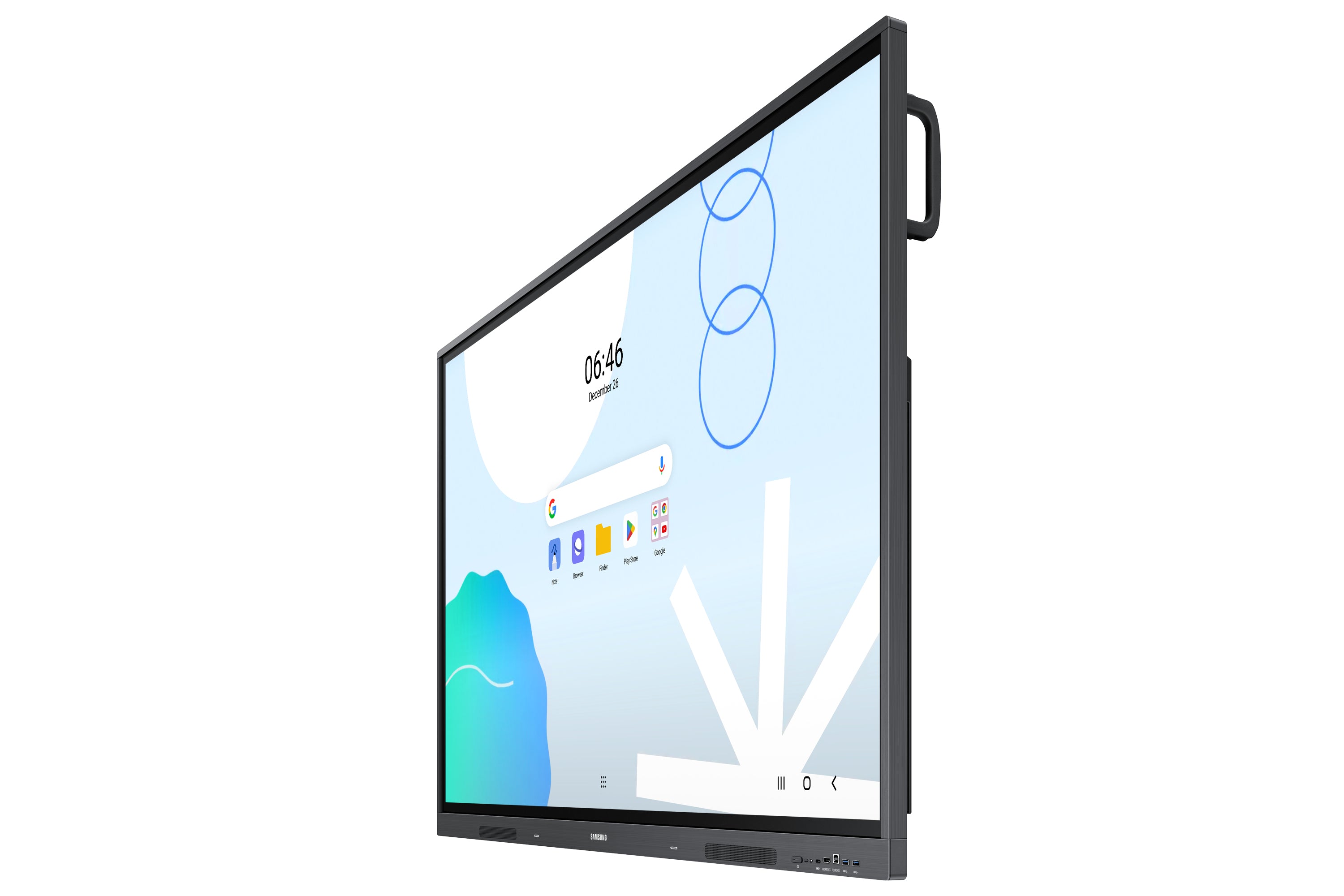 ,1 cm (65") 3840 x 2160 pixlar Pekskärm Grå Samsung LH65WADWLGCXEN 8806095575728 Interaktiva Whiteboards WAD series WA65D w