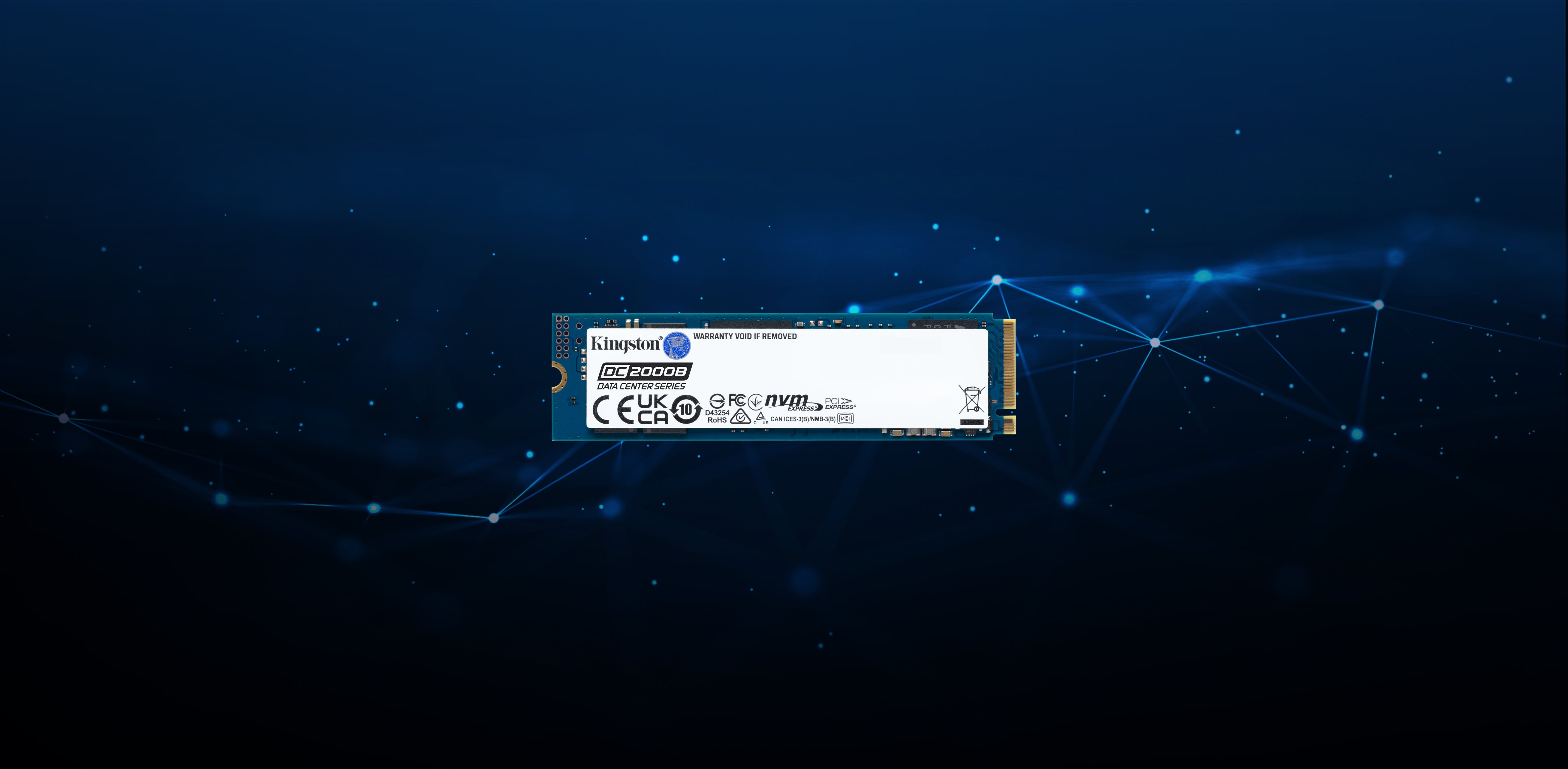 SSD-Hårddisk DC2000B www.electricalstuff.se ElectricalStuff.se Kingston Technology DC2000B 960 GB M.2 PCI Express 4.0 NV