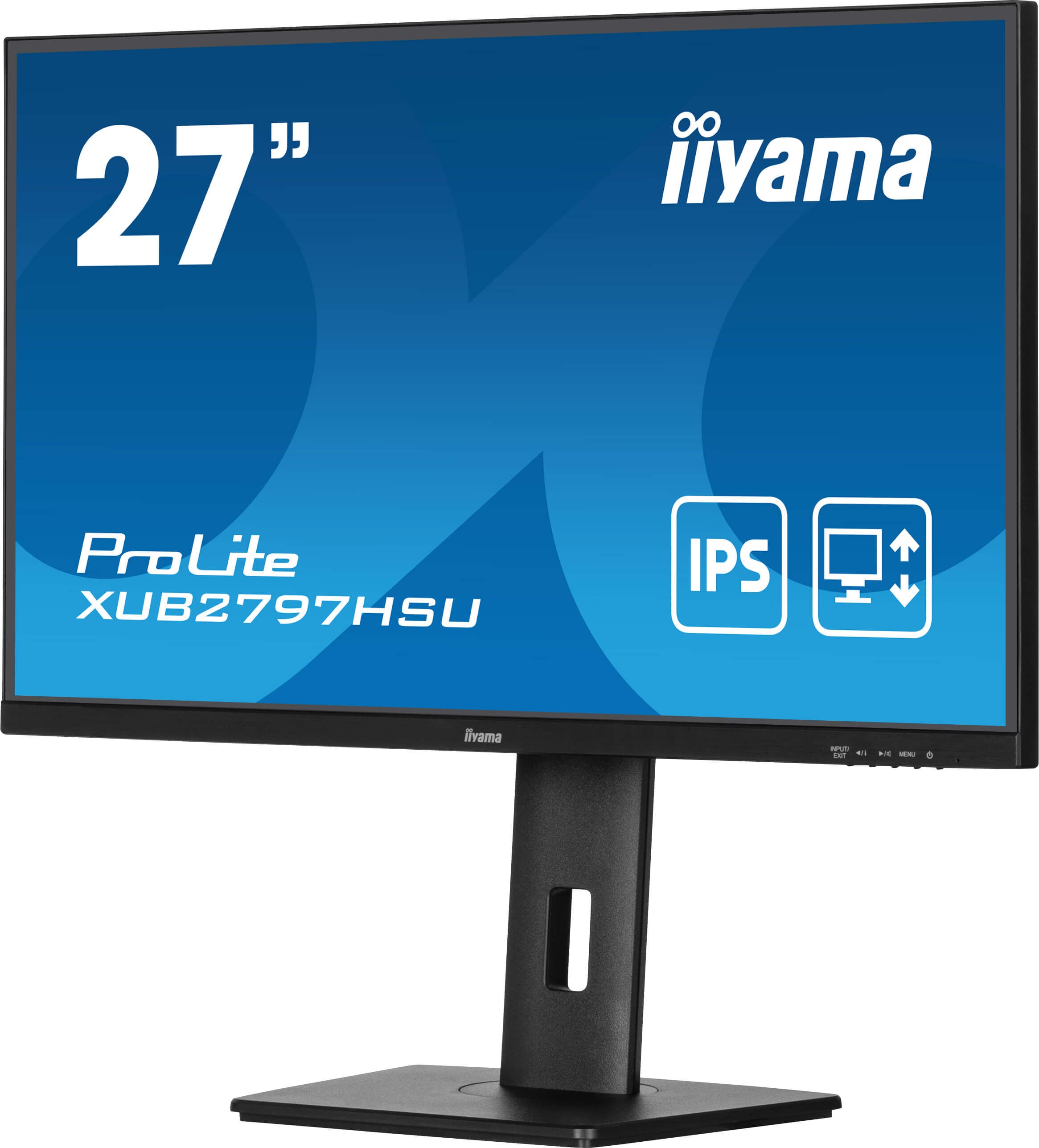 icalStuff.se iiyama ProLite XUB2797HSU-B2 platta pc-skärmar 68,6 cm (27") 1920 x 1080 pixlar Full HD LED Svart iiyama XUB2