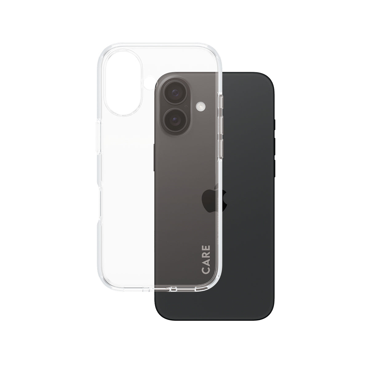 www.electricalstuff.se ElectricalStuff.se PanzerGlass CARE by PG Transparent iPhone16 6.1 mobiltelefonfodral Omslag Panzer