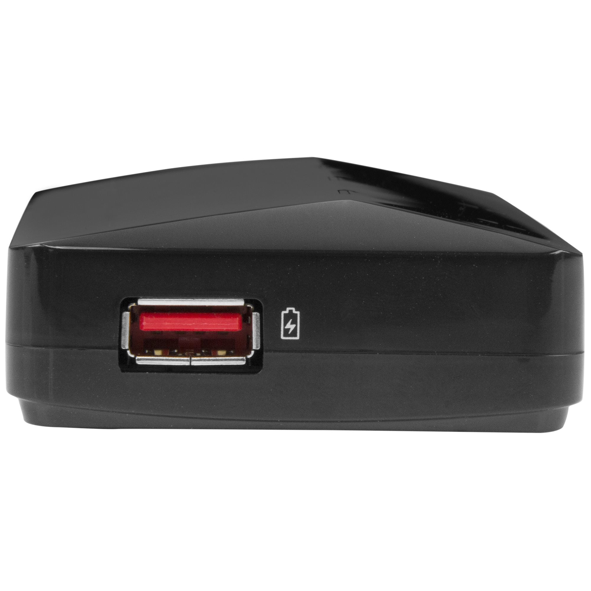 addningsport - 5Gbps - 1x 2,4 A-port Lägg till fyra USB 3.2 Gen 1-portar till din dator och snabbladda din mobila enhetwww.e