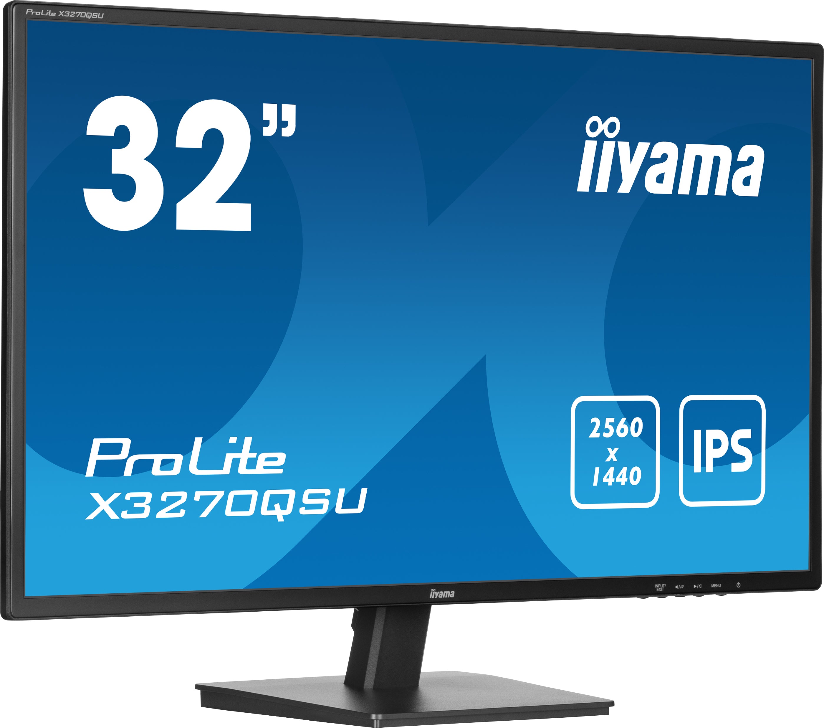 ide Quad HD LED Svart iiyama X3270QSU-B1 4948570123643 Platta Pc-Skärmar ProLite X3270QSU-B1 www.electricalstuff.se Electri
