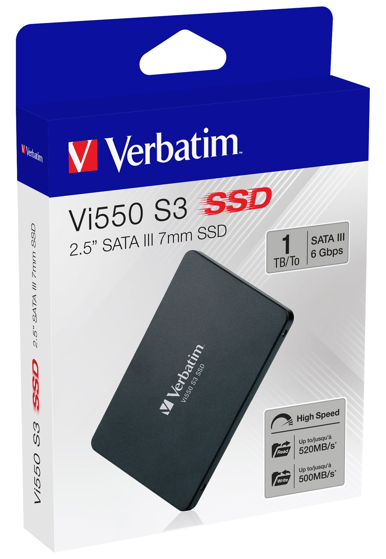 www.electricalstuff.se ElectricalStuff.se Verbatim Vi550 S3 1 TB 2.5" Serial ATA III 3D NAND Verbatim 49353 0023942493532|