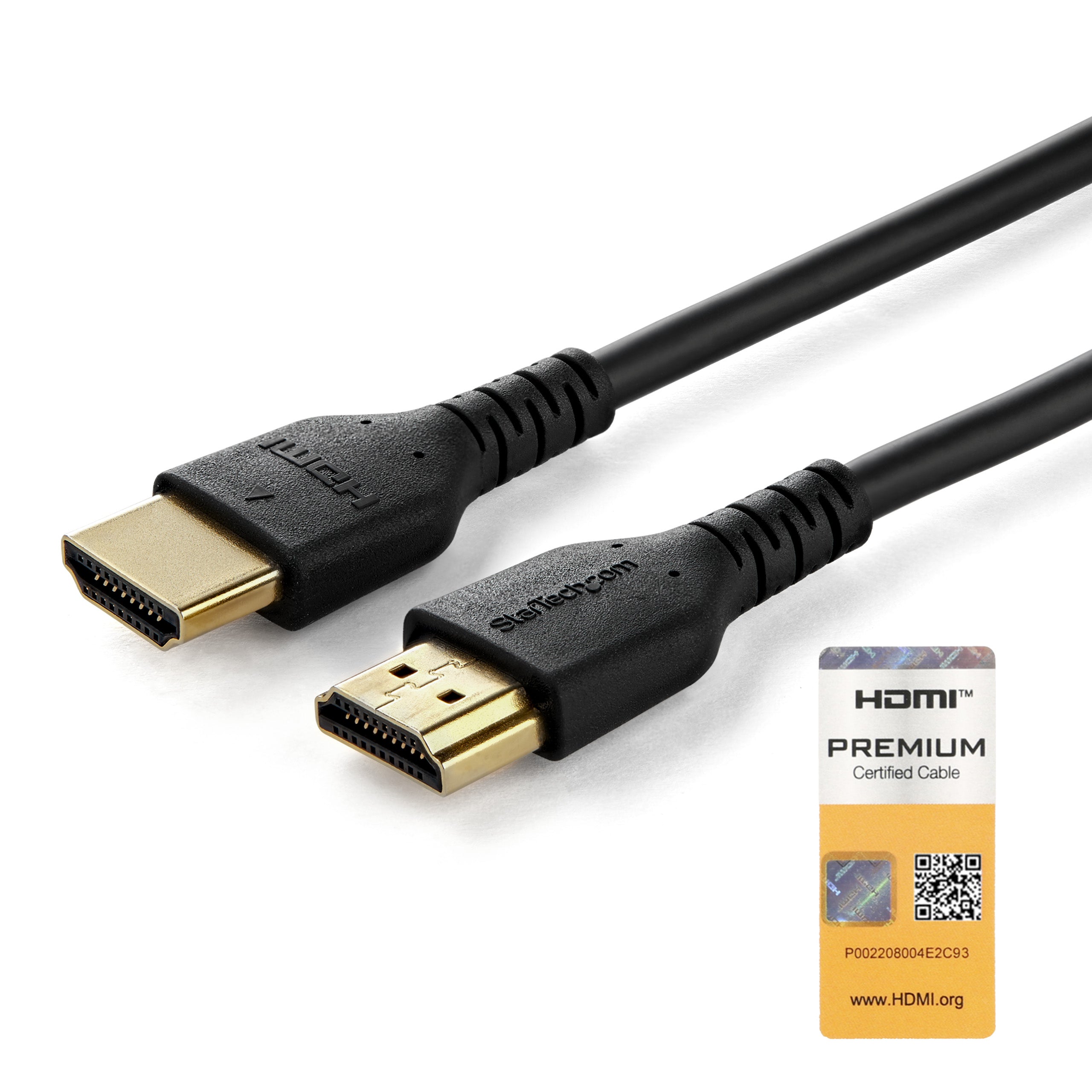 www.electricalstuff.se ElectricalStuff.se StarTech.com 1 m premium höghastighets HDMI-kabel med Ethernet - 4K 60 Hz StarTe